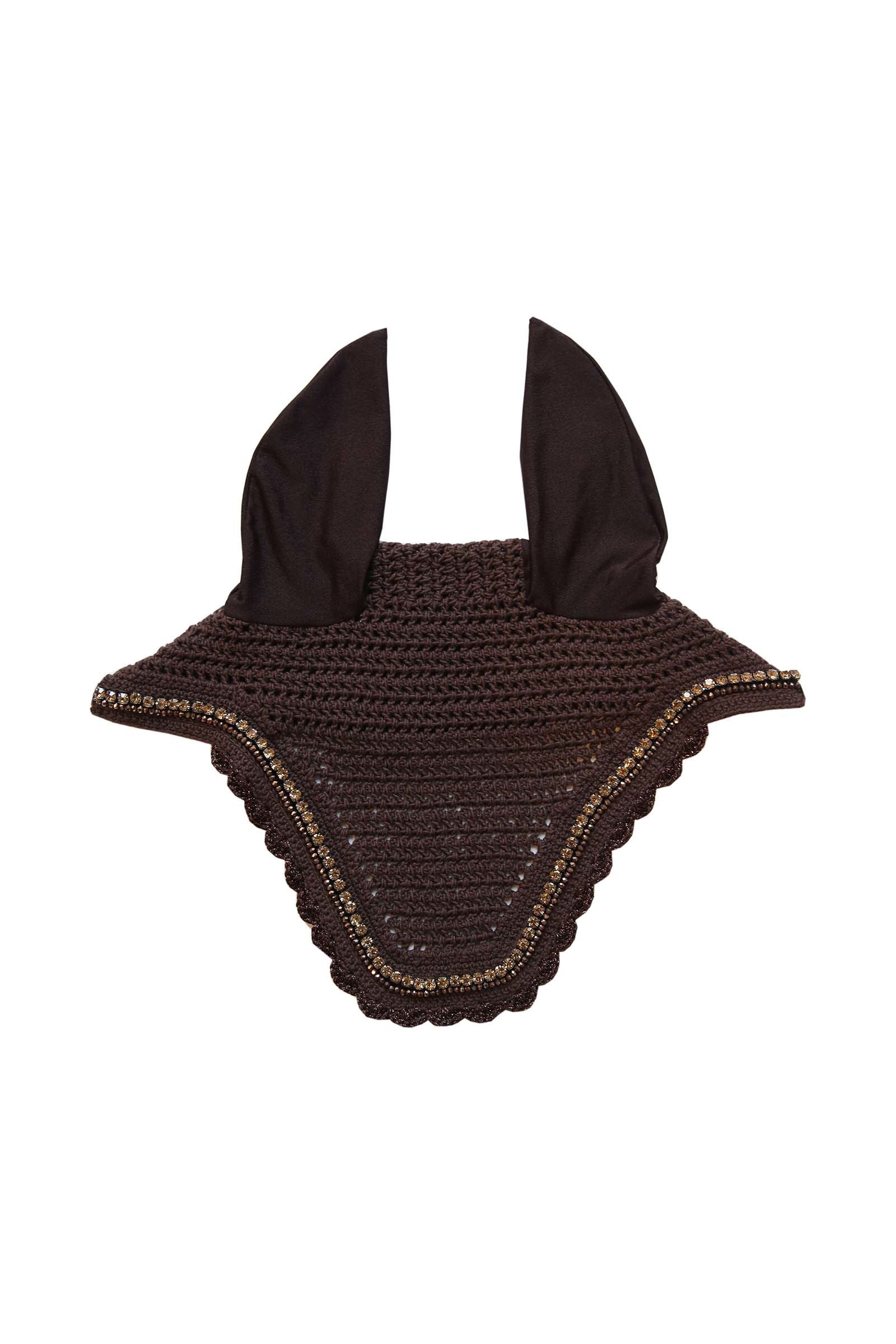 Kentucky Horsewear Fly Veil Wellington Stone & Pearl Soundless Nyeregalátétek