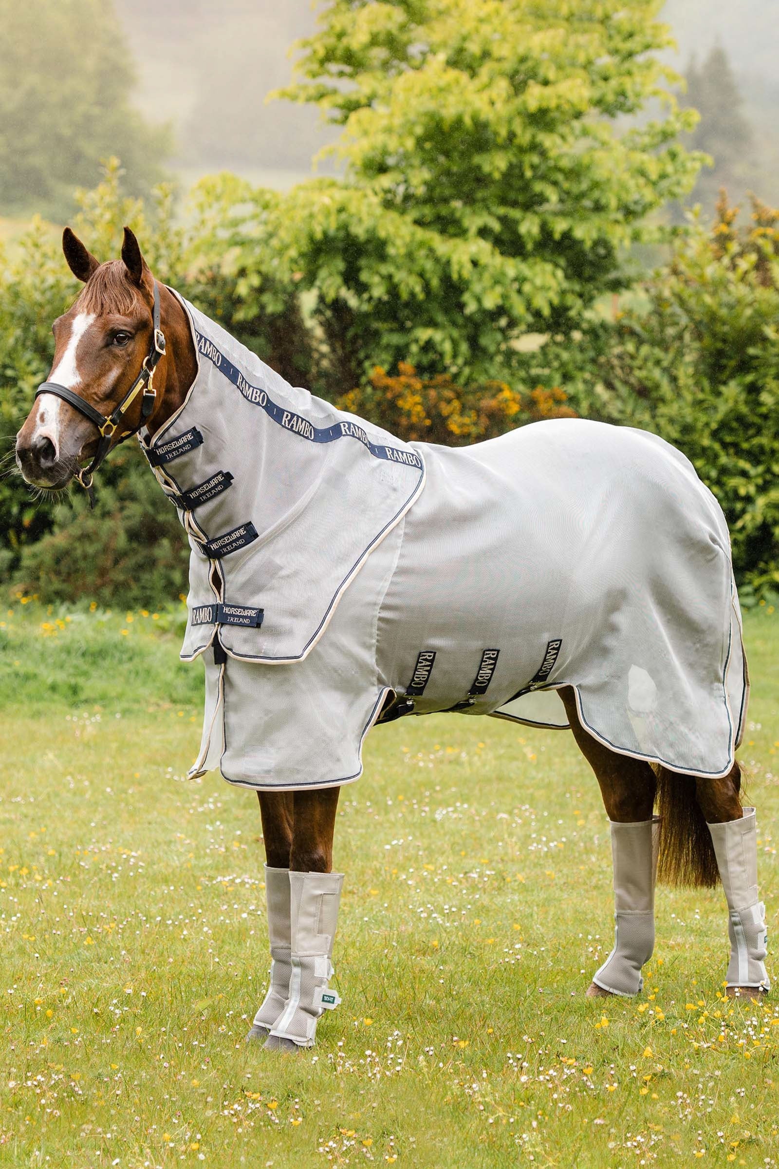 Horseware Rambo Protector légytakaró levehető nyakrésszel Lótakarók