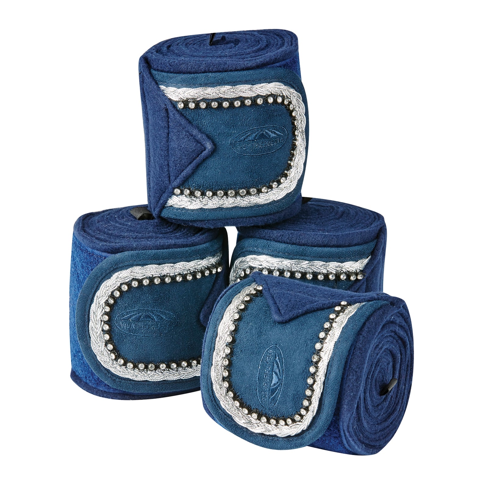 Weatherbeeta Fleece Bling Bandage 3,5 m (4db/készlet) Leg & Hoof Protection