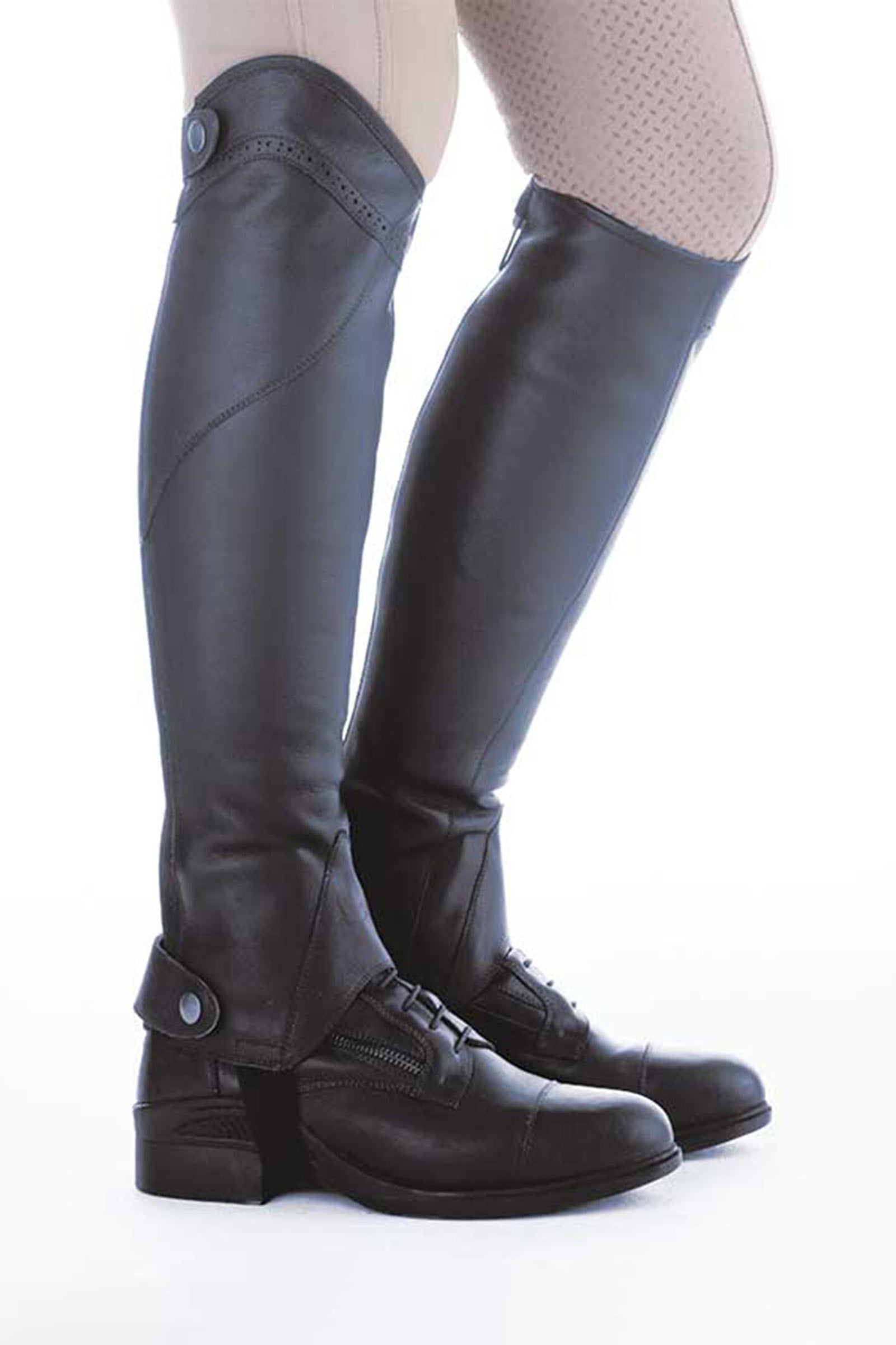 Kavalkade Olajozott Bőr Half Chaps Remus Lábbelik