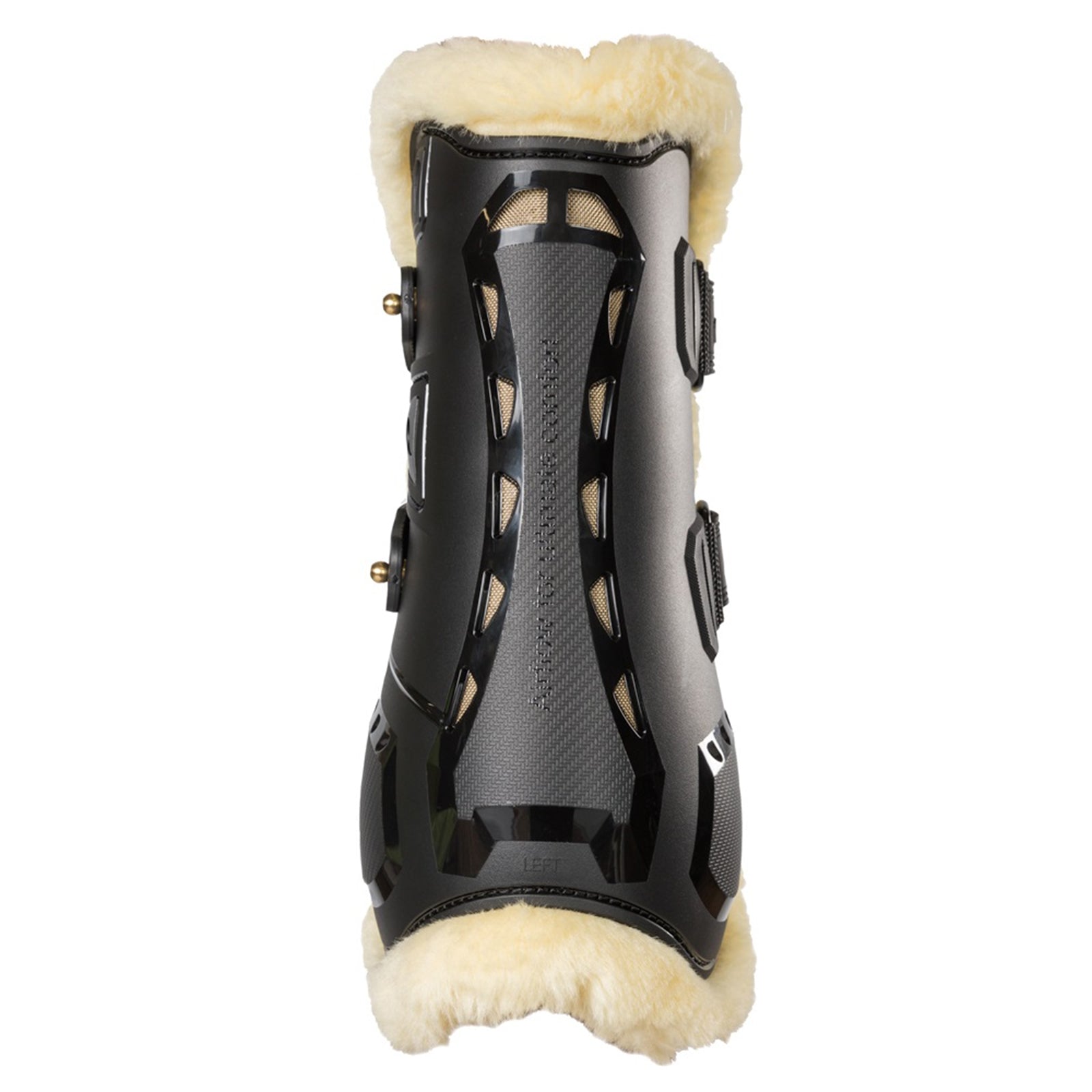 undefined Back on Track AirFlow Fur Tendon Boots Leg Protection & Hoof Protection for Horses