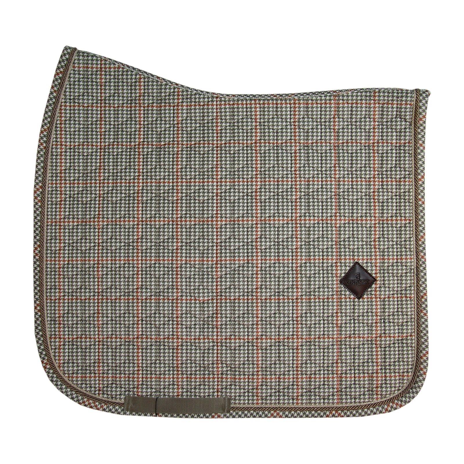 Kentucky Horsewear Saddle Pad Pied-de-poule Díjlovaglás Nyeregalátétek