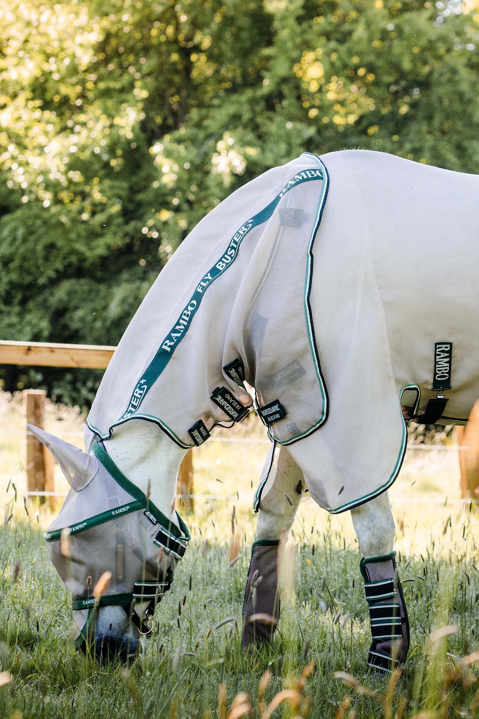 Horseware Rambo Airmesh Fly Travel Boots Antifly Protection for Horses