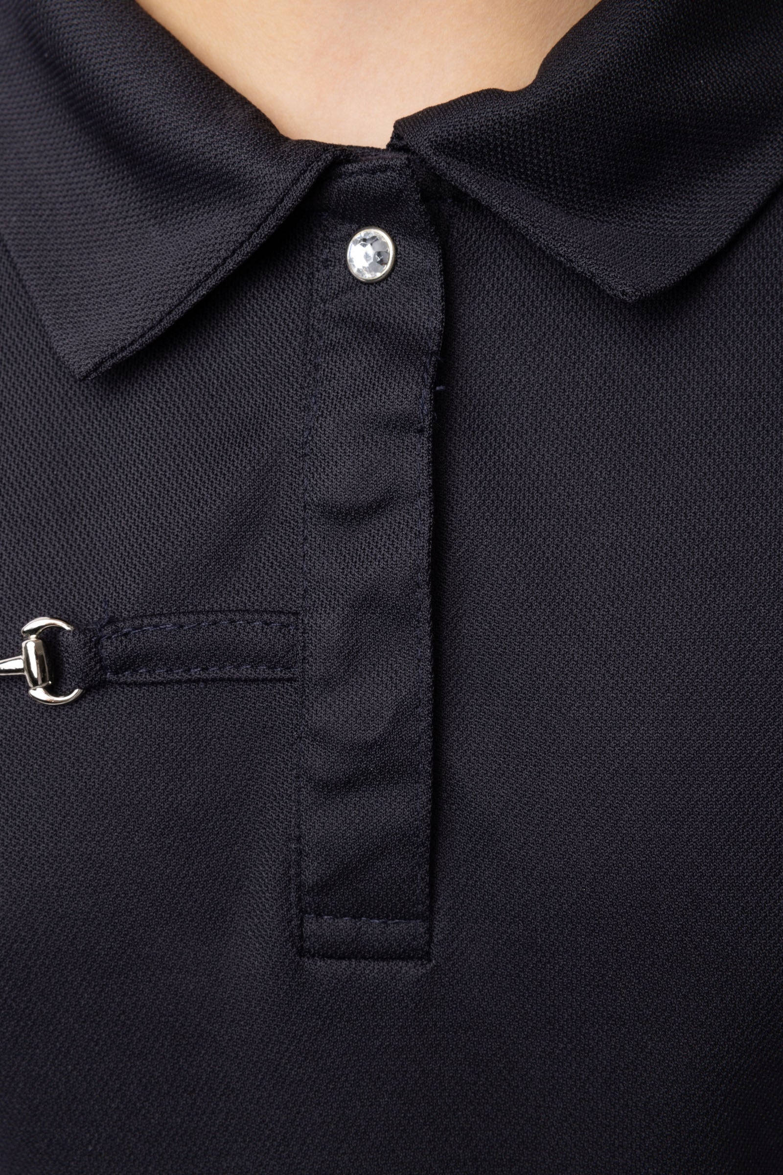 Horze Young Rider Denise Functional Short Sleeve Polo Shirt Kids Apparel