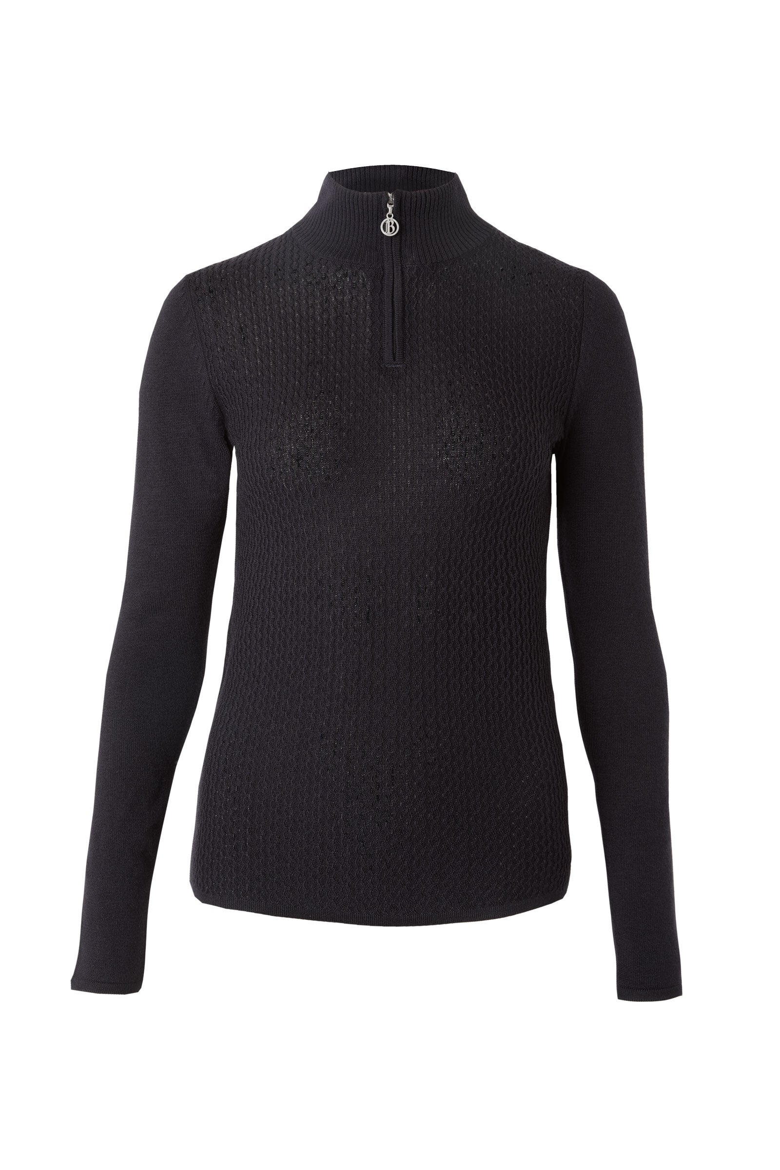 B Vertigo Ruth Women's Knitted Pullover with Zipper Women’s Riding Clothing