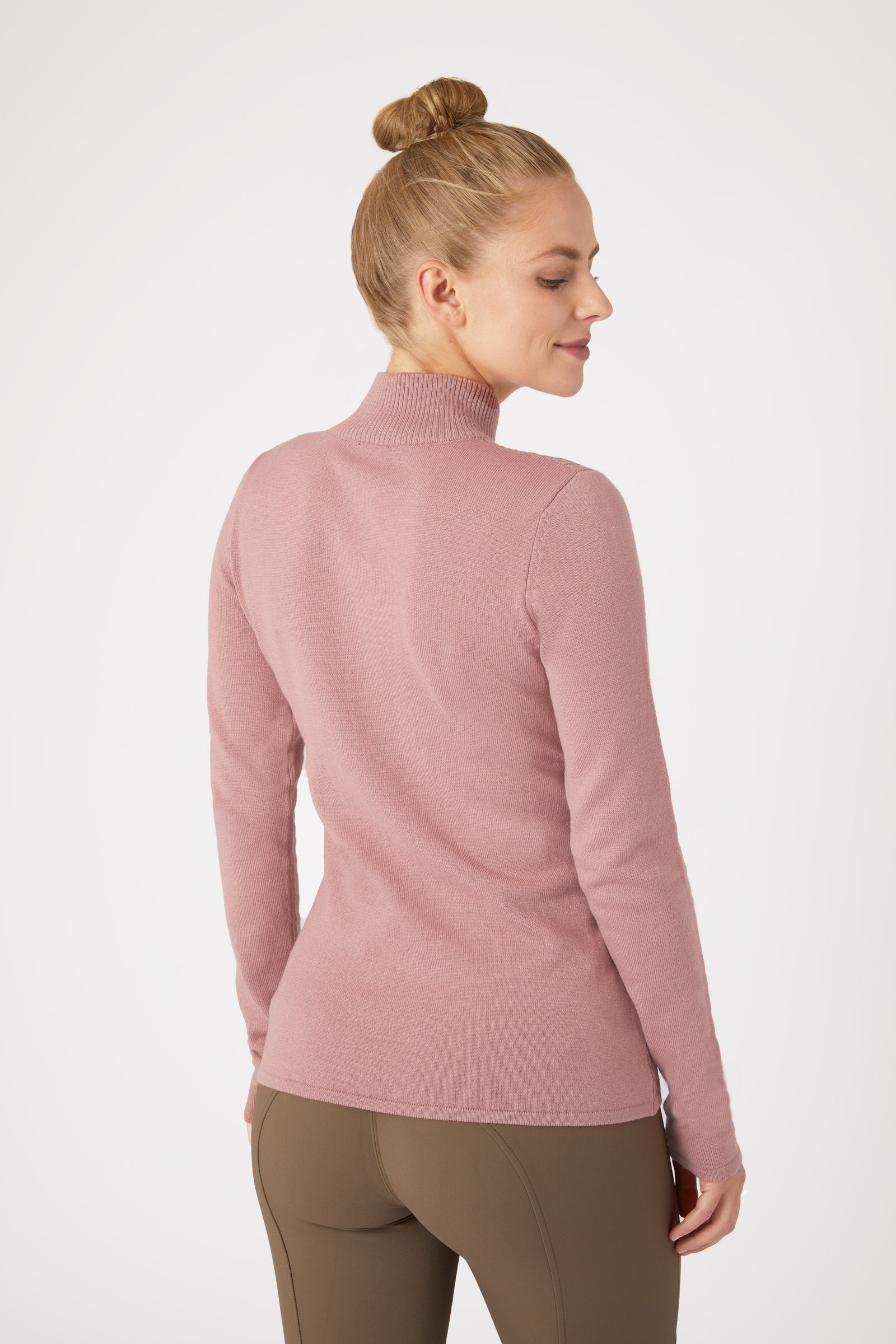 B Vertigo Ruth Women's Knitted Pullover with Zipper Women’s Riding Clothing