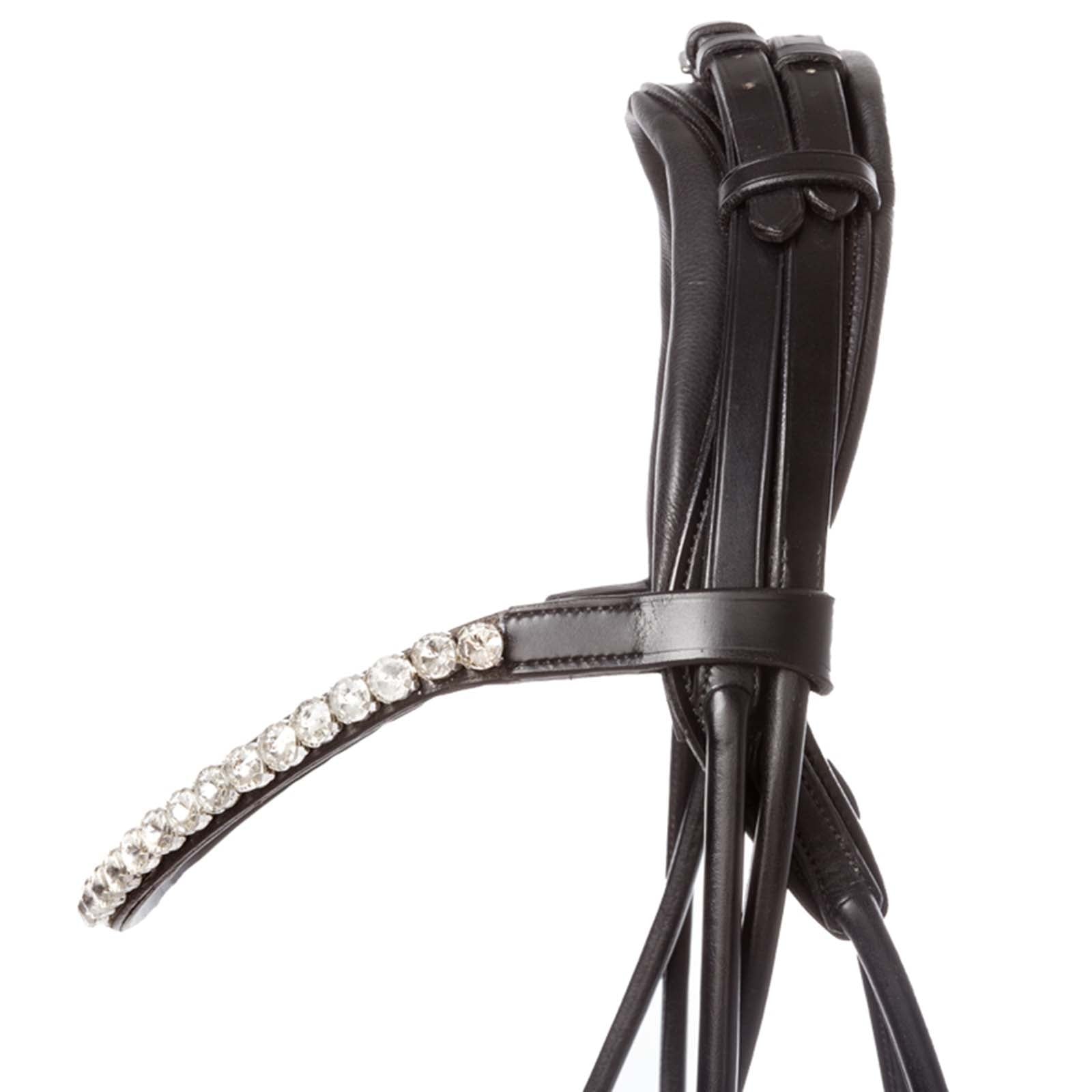 Kavalkade Florina Patent Leather Bridle With Crank Noseband Bridles & Reins