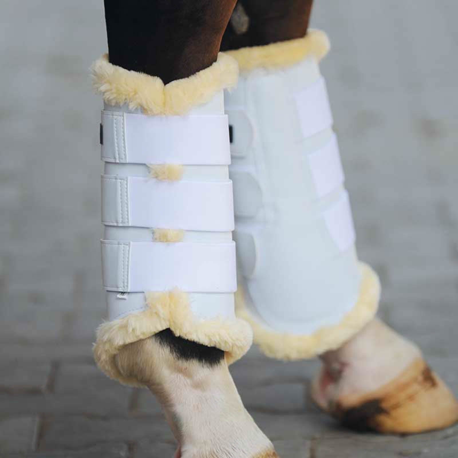 Kavalkade Show Brushing Boots Leg Protection & Hoof Protection for Horses