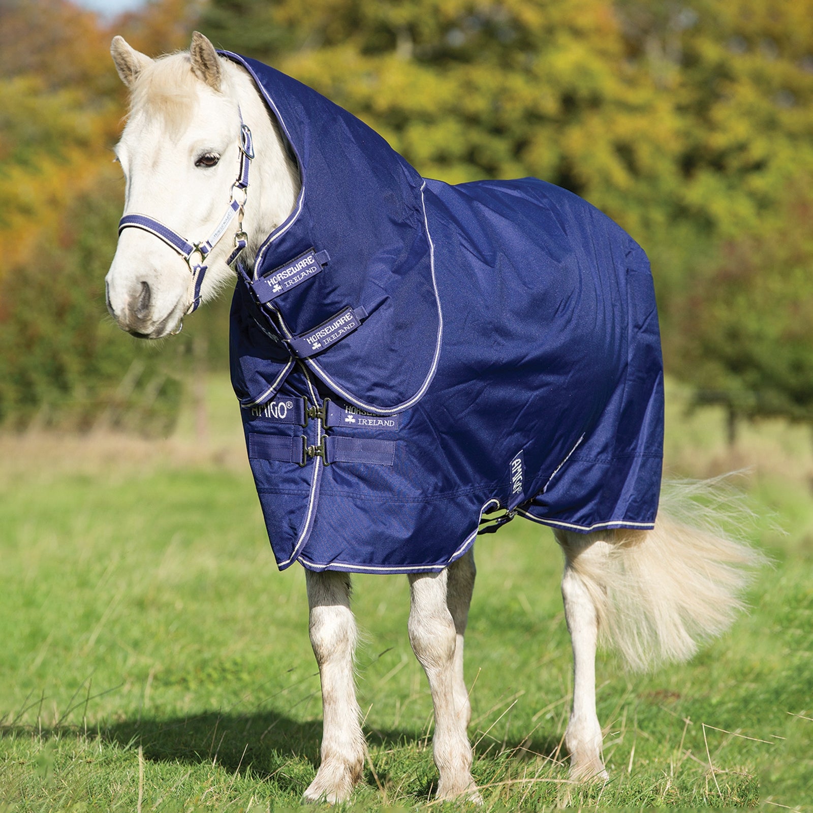 Horseware Amigo Hero 900 Plus Pony incl. Levehető kapucni, 200g Lótakarók