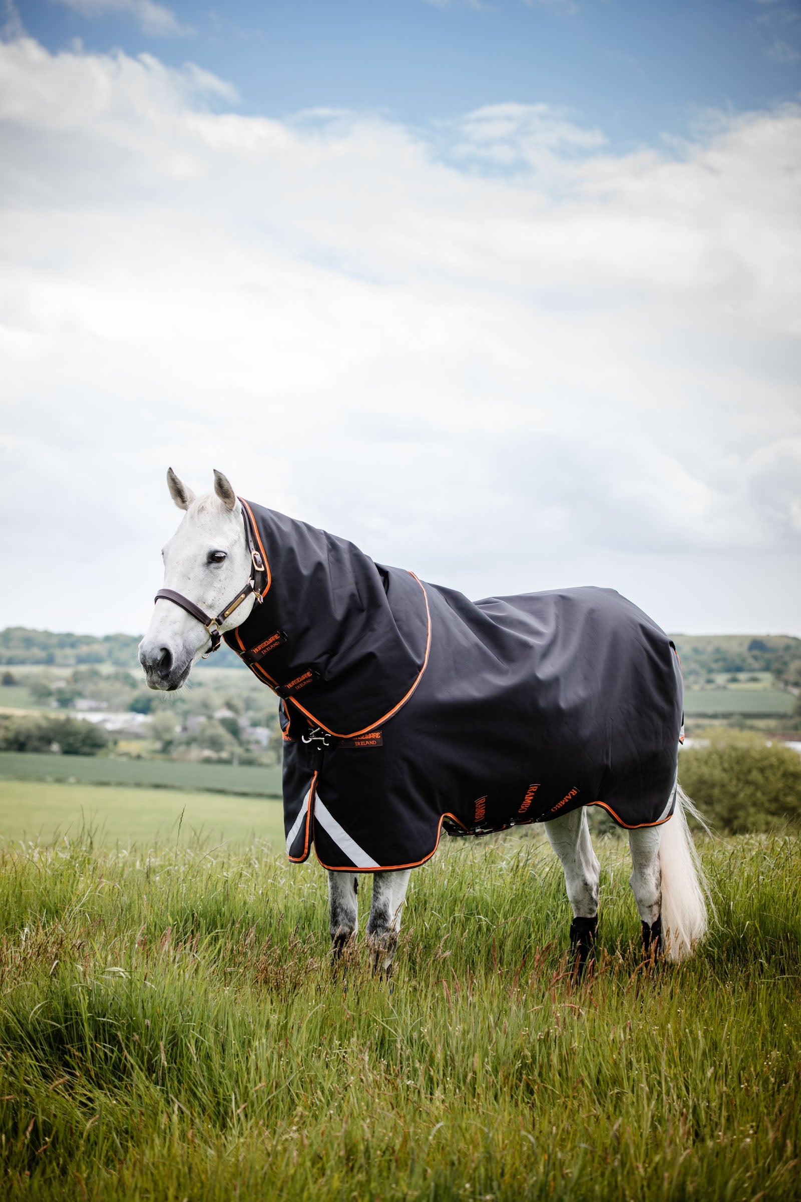 Horseware New Rambo Supreme Turnout incl. Levehető kapucni, 200g Lótakarók
