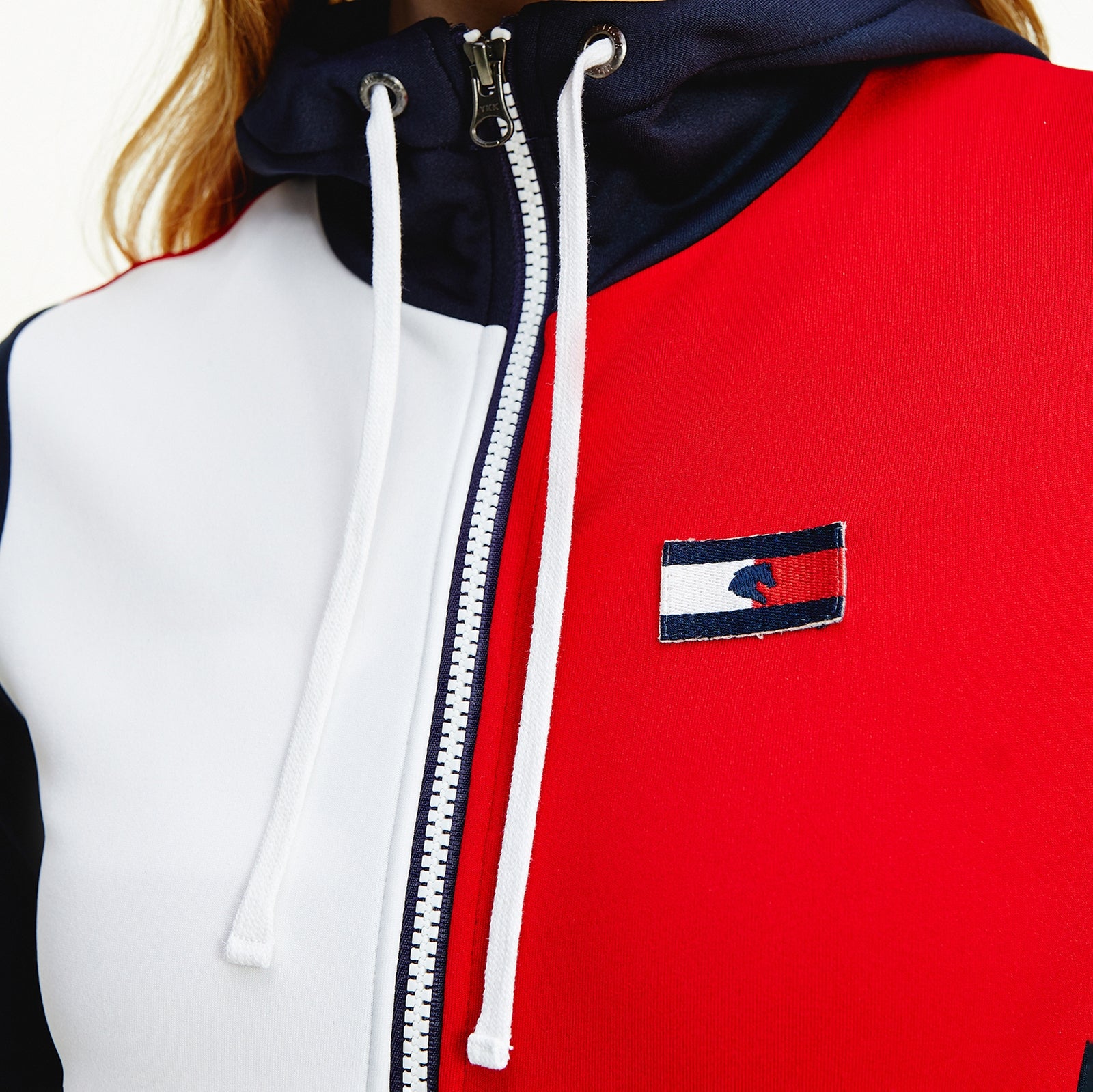 Tommy Hilfiger Equestrian Color Block Women's Training  Jacket Women’s Riding Clothing