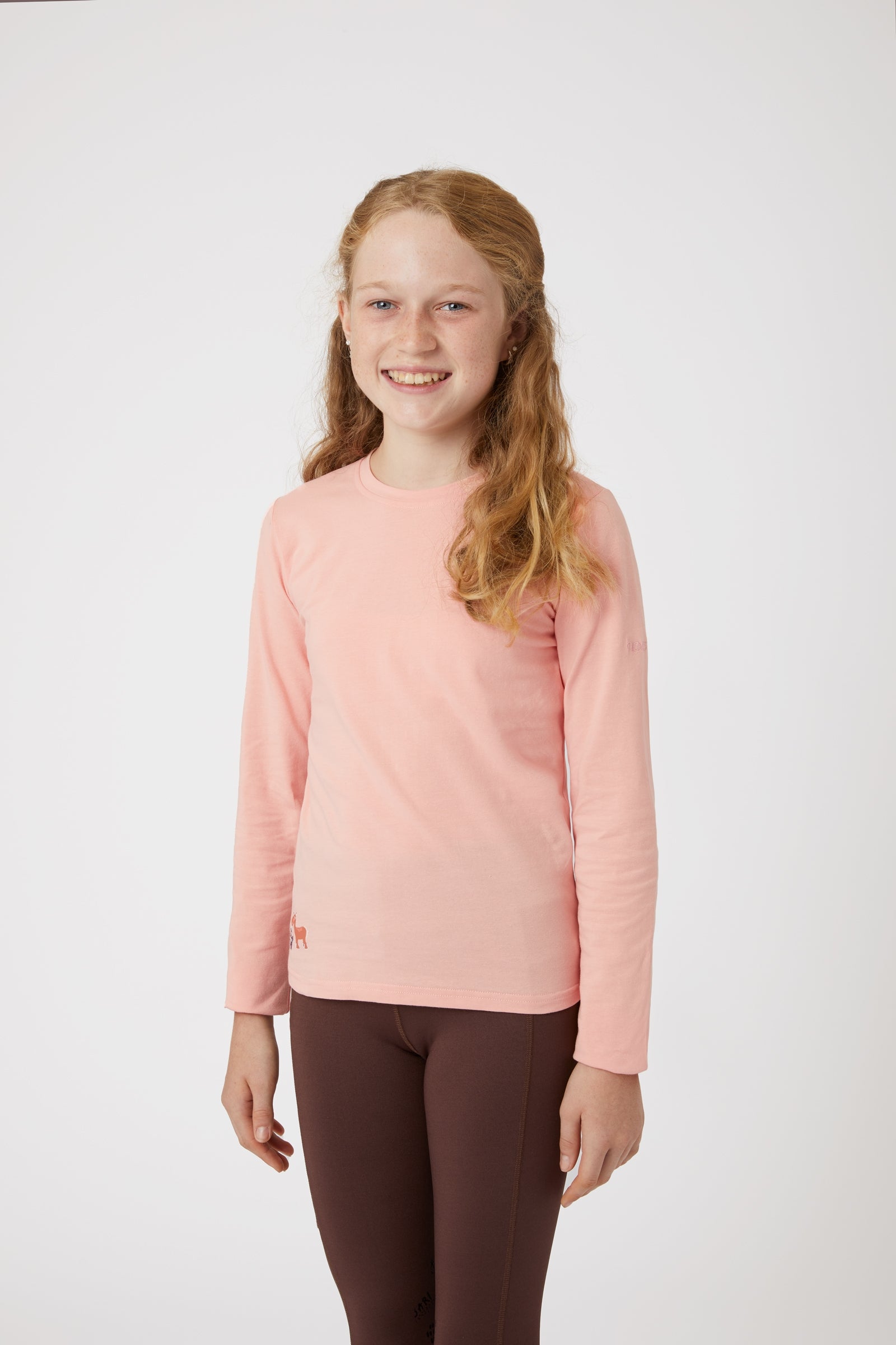 Horze Monster Kids Longsleeve Shirt Kids Apparel