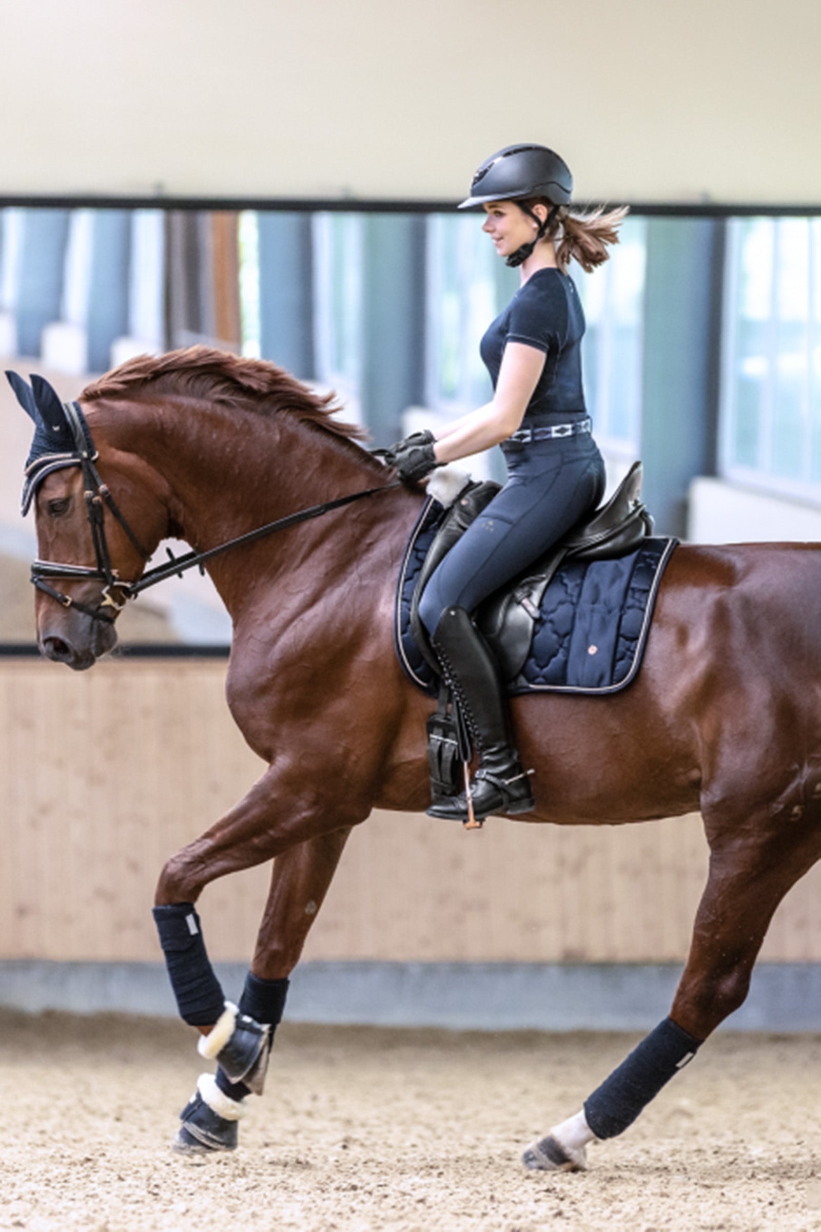 Waldhausen Modern Rosé Dressage Saddle Pad Saddle Pads