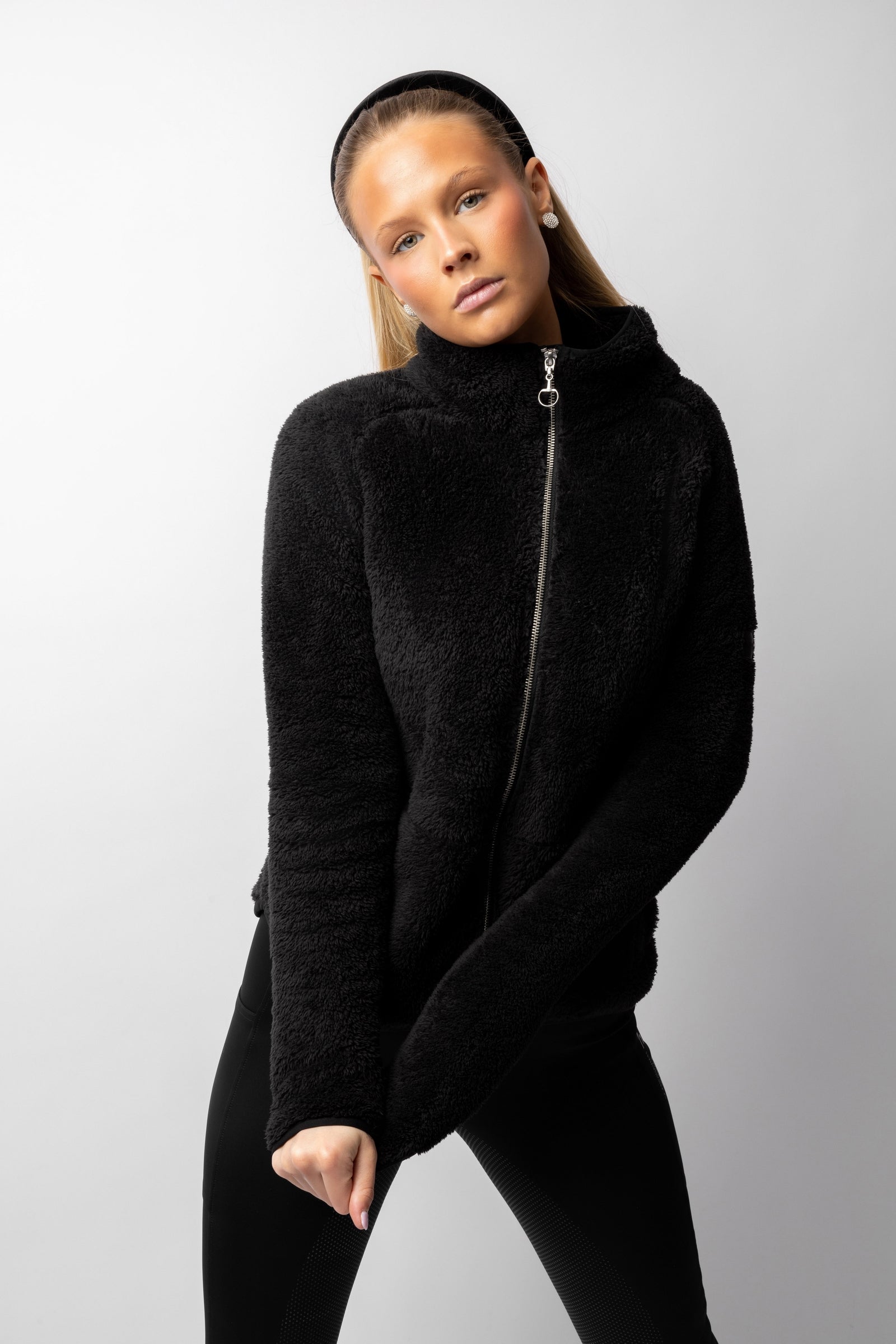 Horze Merida Női Szőrmés Polár Felsőrész Noi Ruházat