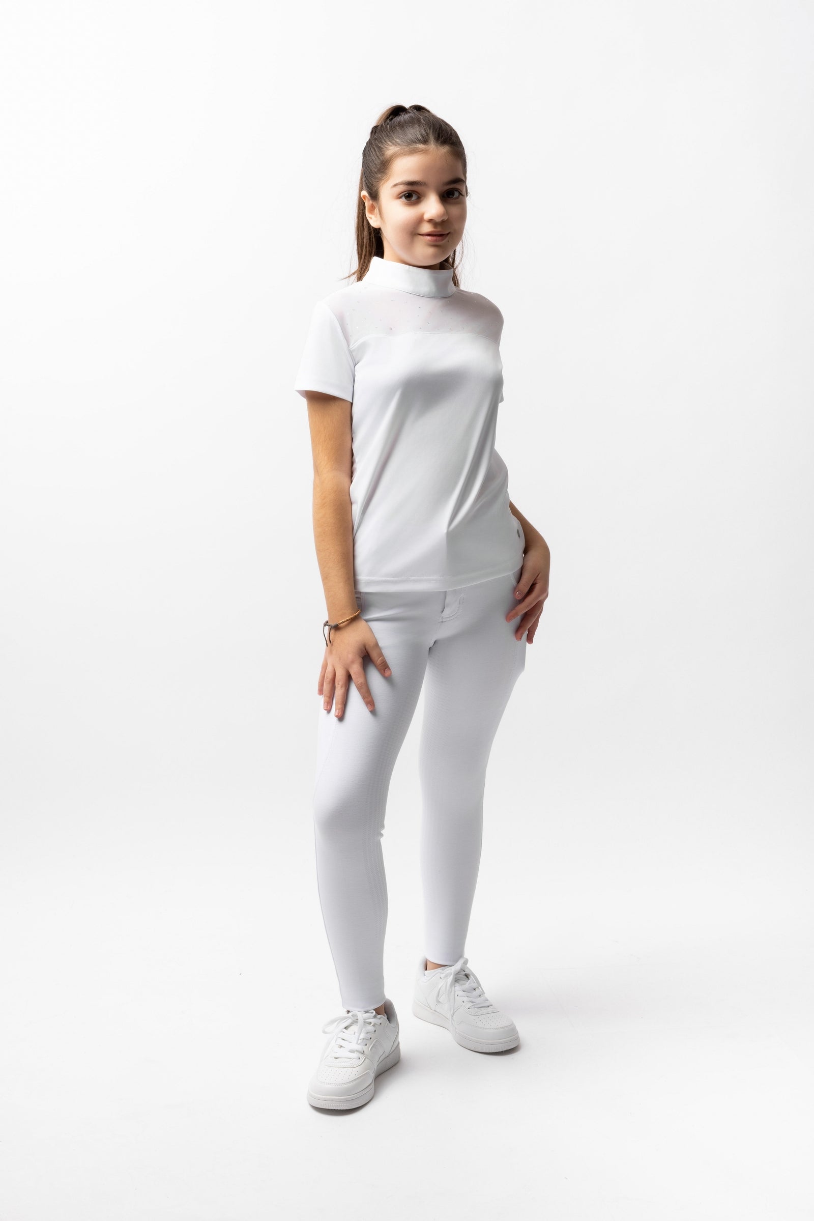 Horze Kaya gyermek versenying strasszos részletekkel Gyermek Ruházat