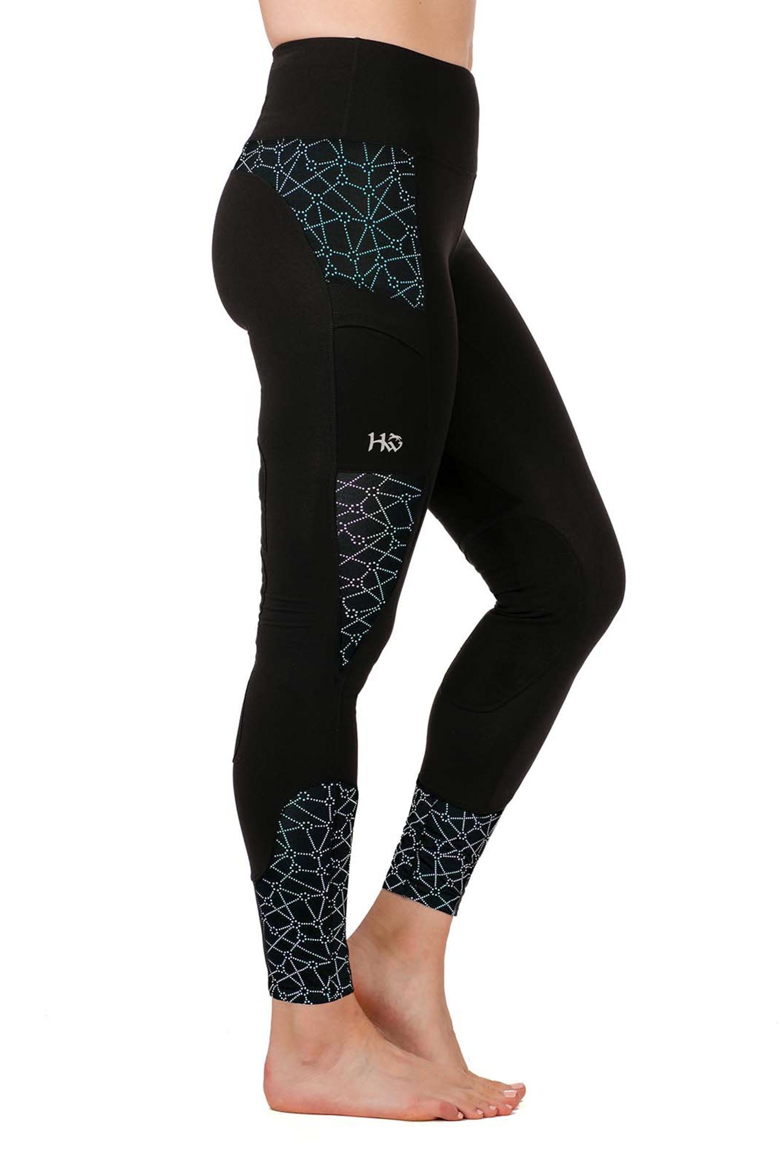 Horseware Fényvisszaverő Lovagló Leggings Womens Breeches