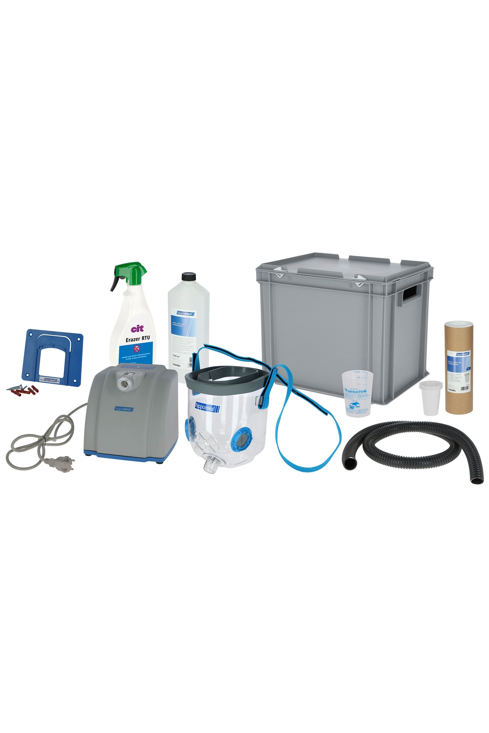 Hippomed AirOne Flex Akkumulátoros Ultrahangos Inhalátor Maszkkal, Sportlovakhoz Külso- és Belsoleges Ápolás