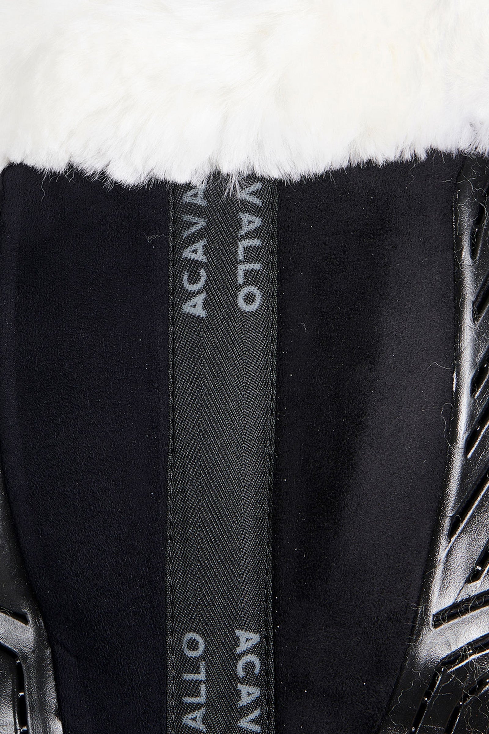 Acavallo Close Contact Gel & Memory Foam Half Pad with Sheepskin Saddle Pads