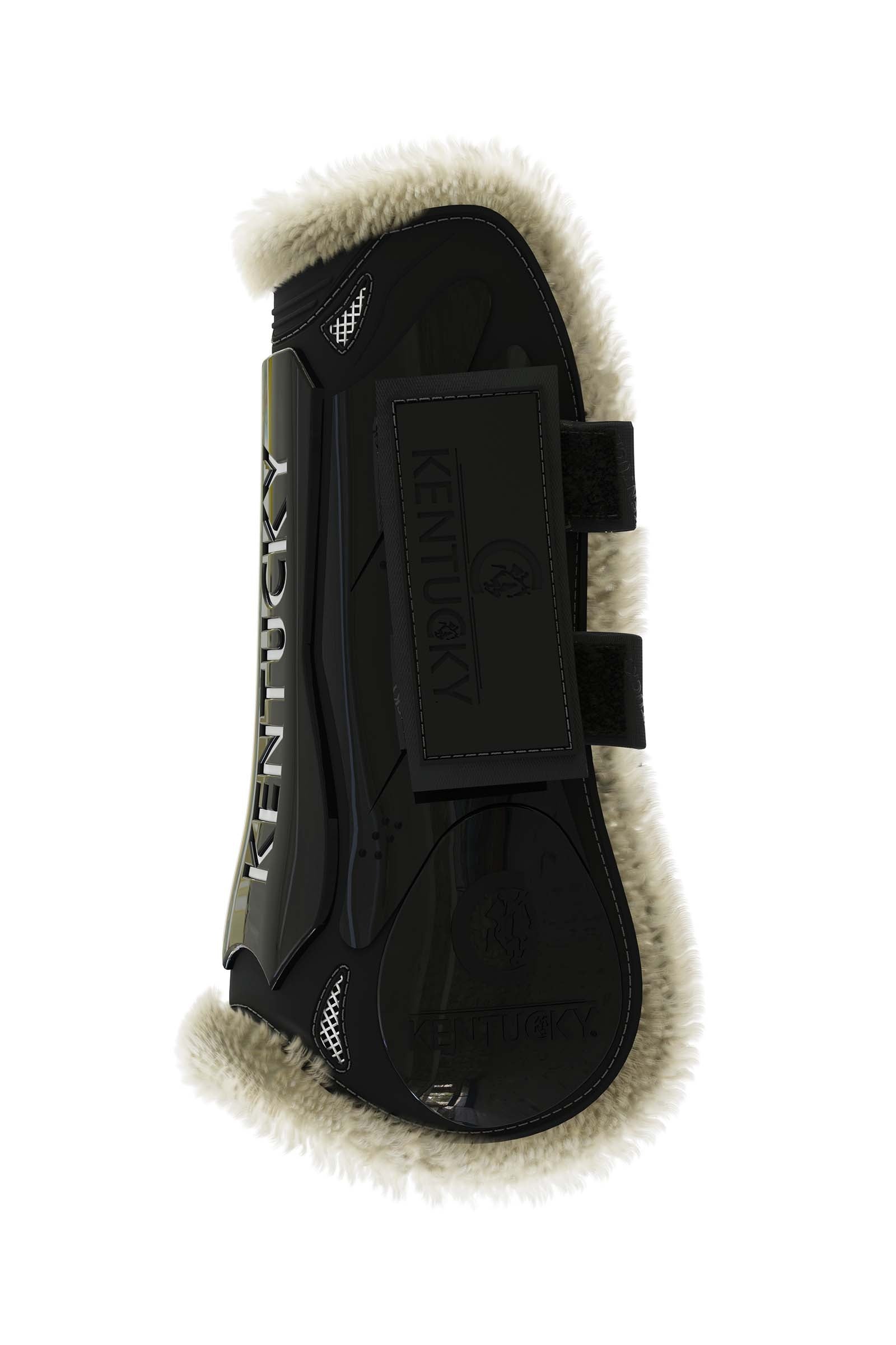 Kentucky Horsewear Vegán Bárányszőrmés Ínvédő Tépőzárral Leg Protection & Hoof Protection for Horses