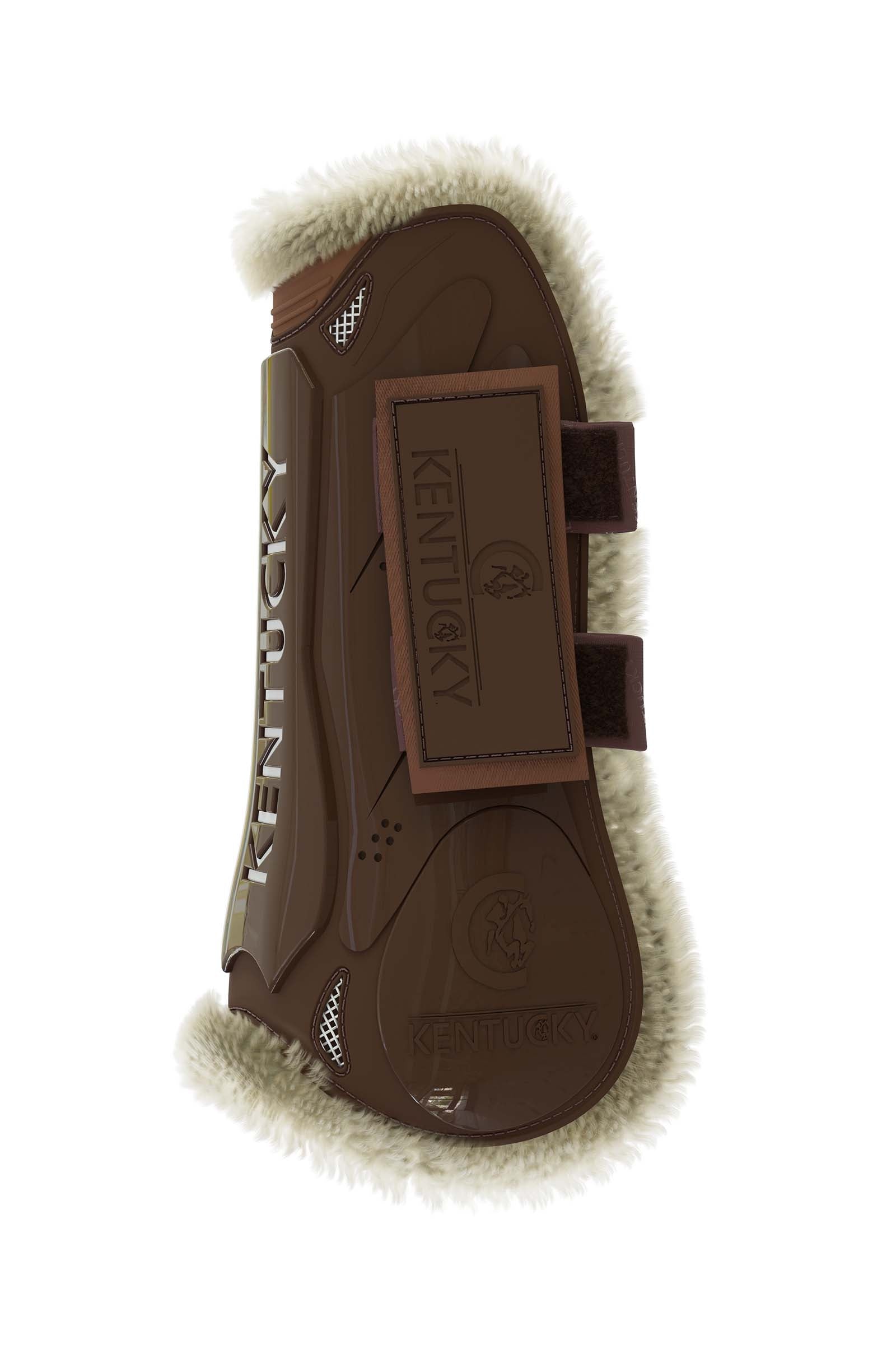 Kentucky Horsewear Vegán Bárányszőrmés Ínvédő Tépőzárral Leg Protection & Hoof Protection for Horses