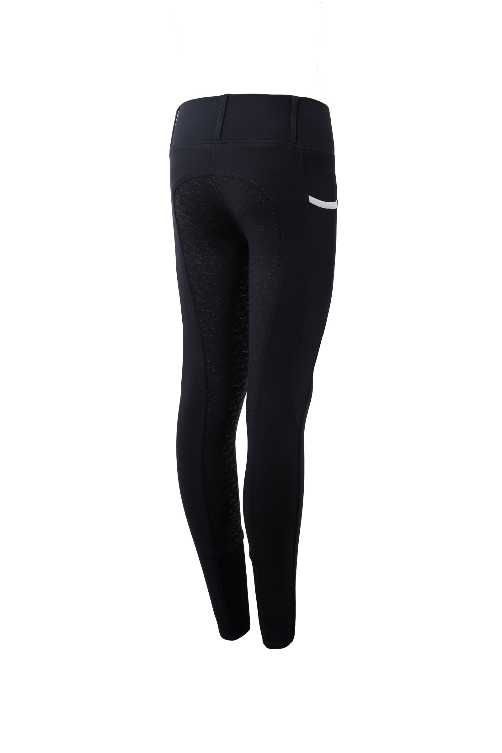 Horze Lucinda Kids High Waist Silicone Full Seat Tights Kids Apparel