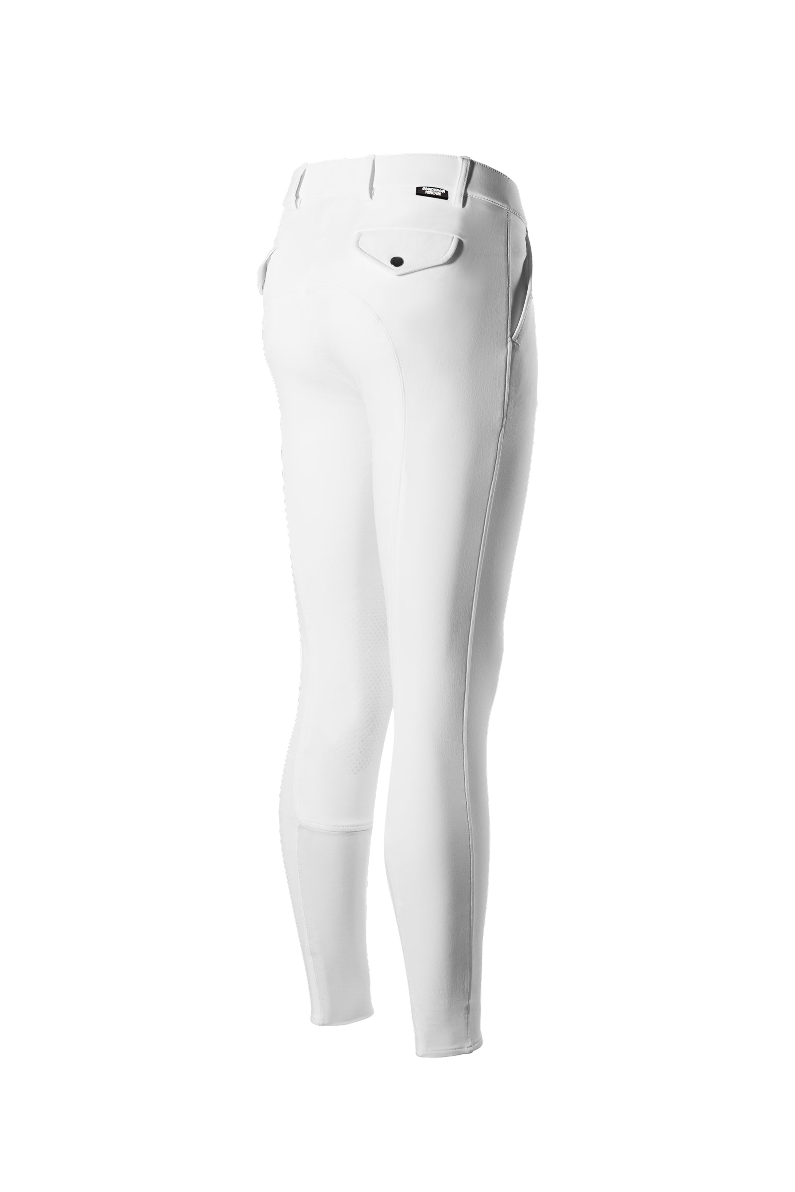 Horze Grand Prix Men's Silicone Knee Patch Breeches UPF 50+ Mens Riding Clothing