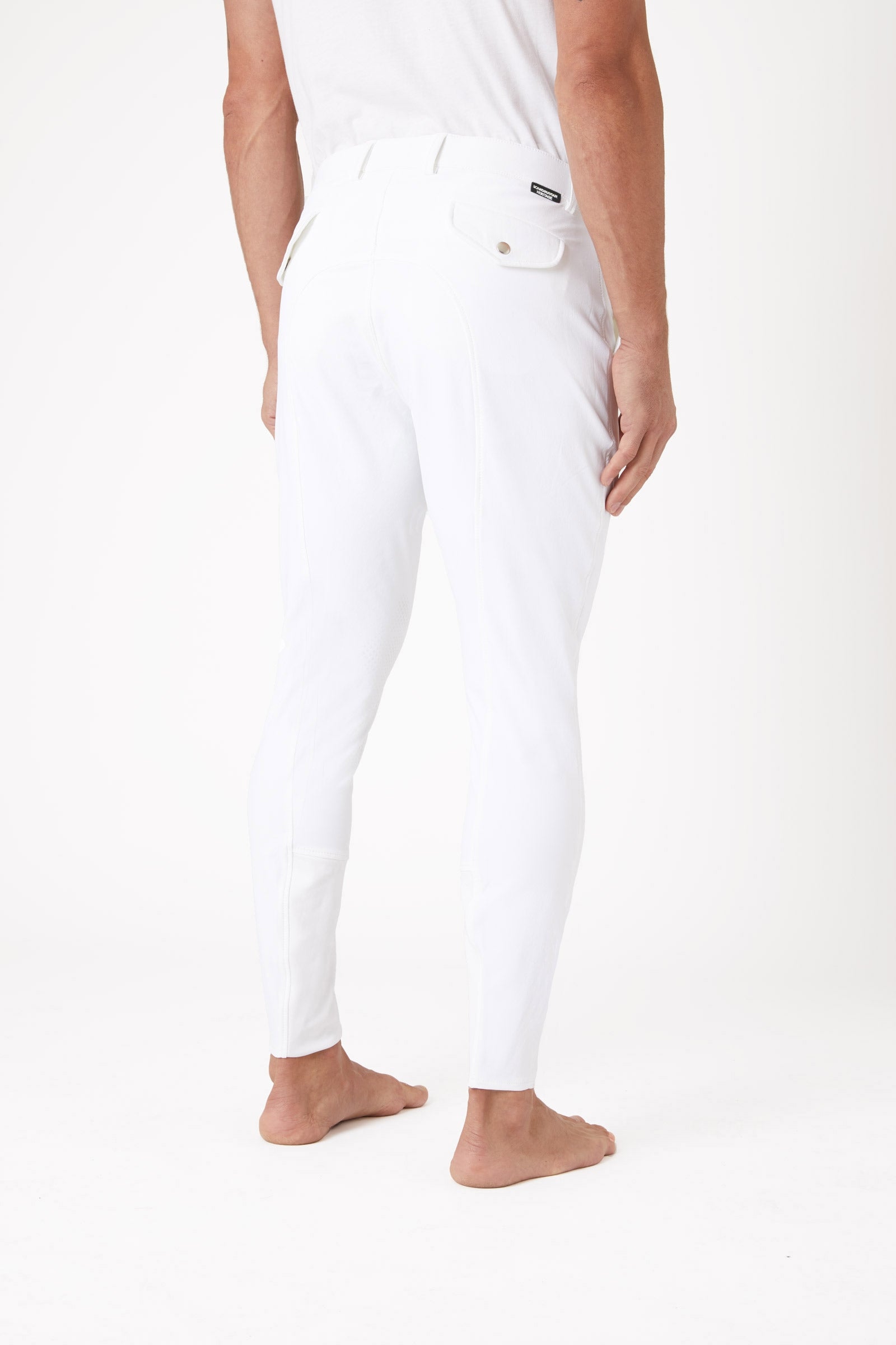 Horze Grand Prix térdszilikonos lovaglónadrág férfiaknak UPF 50+ Férfi Ruházat