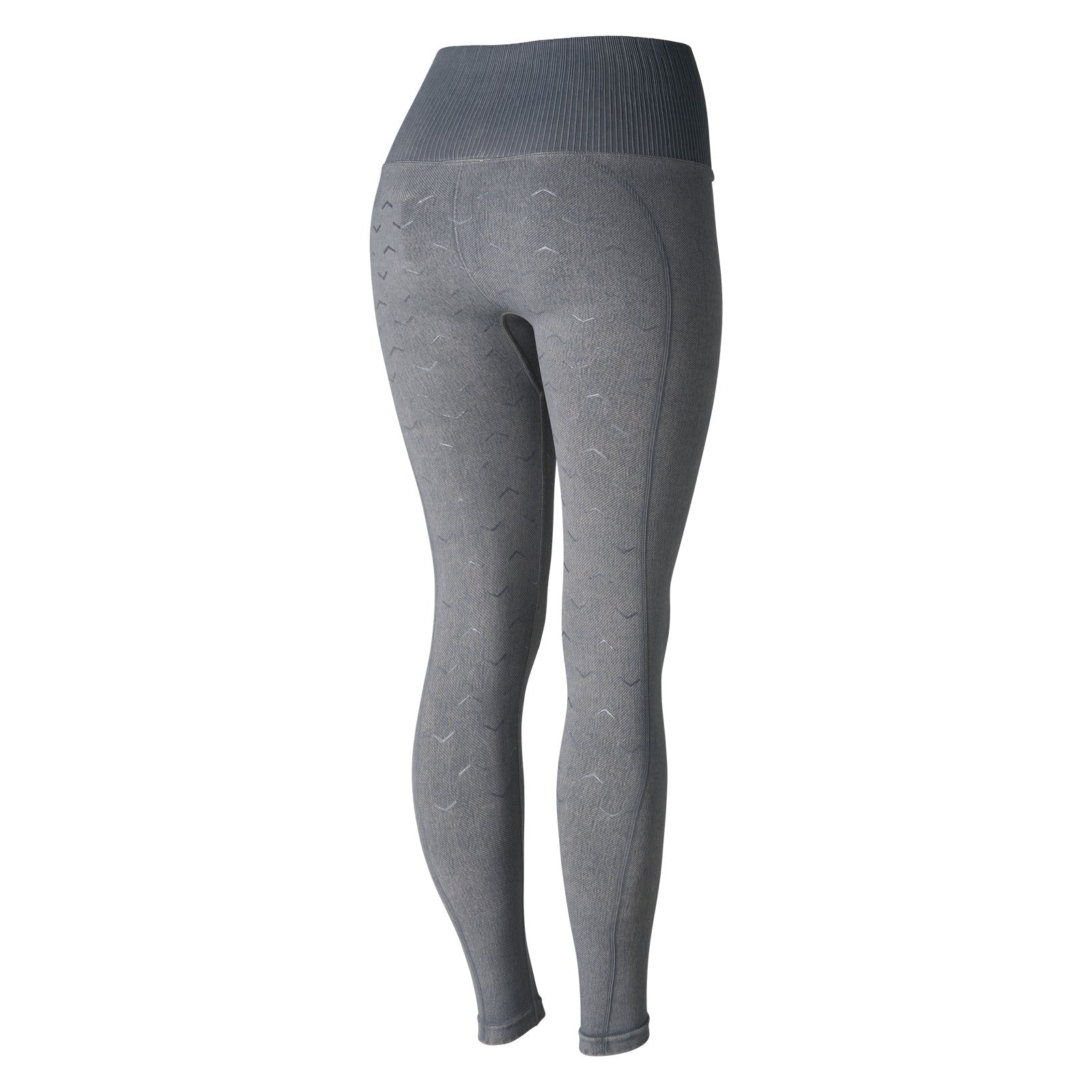 Horze Vanessa Női Varrásnélküli Farmerhatású Szilikonos Lovagló Leggings Womens Breeches