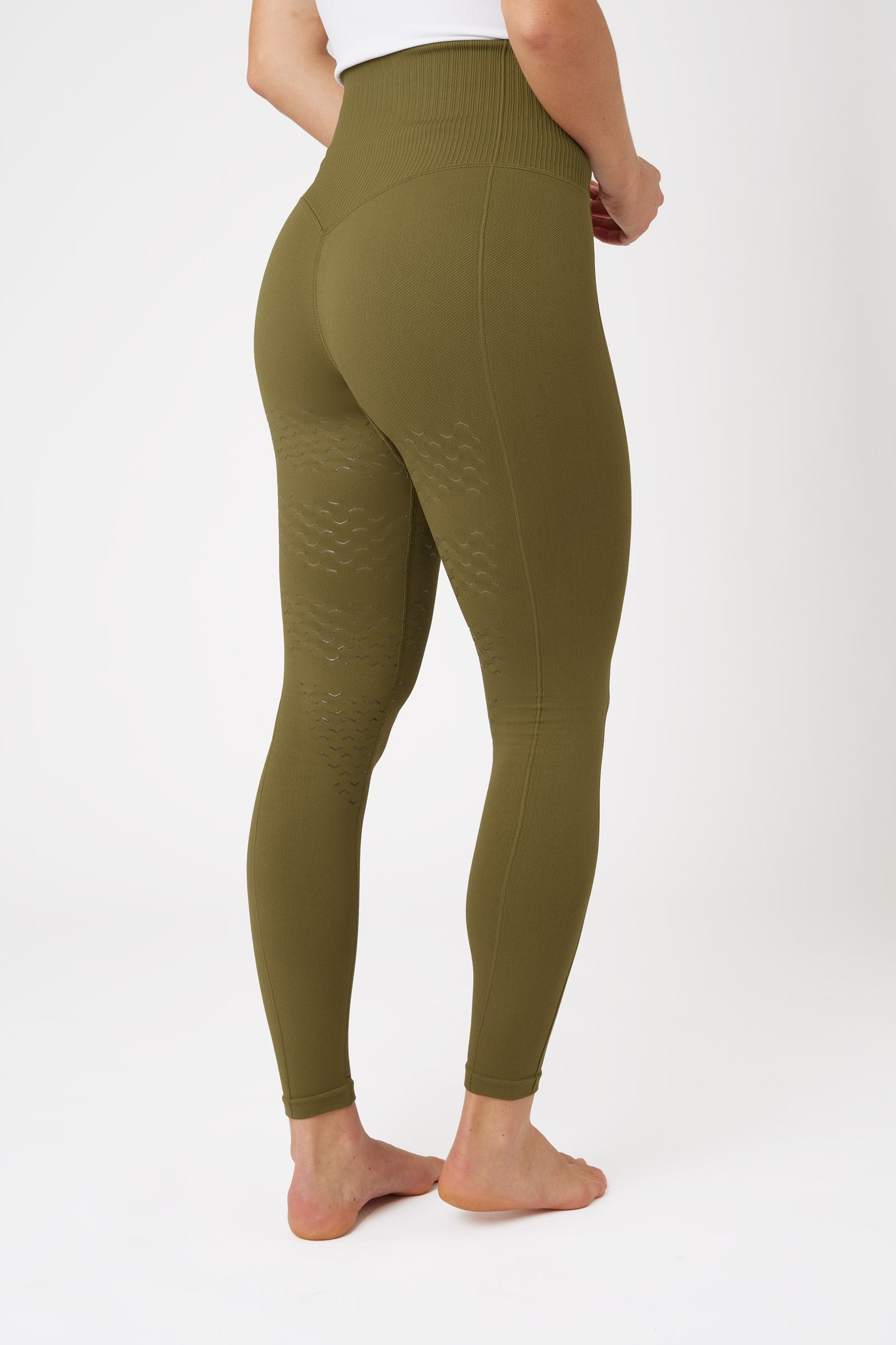 Horze Melissa Női Varrásnélküli Thermo Lovagló Leggings Womens Breeches