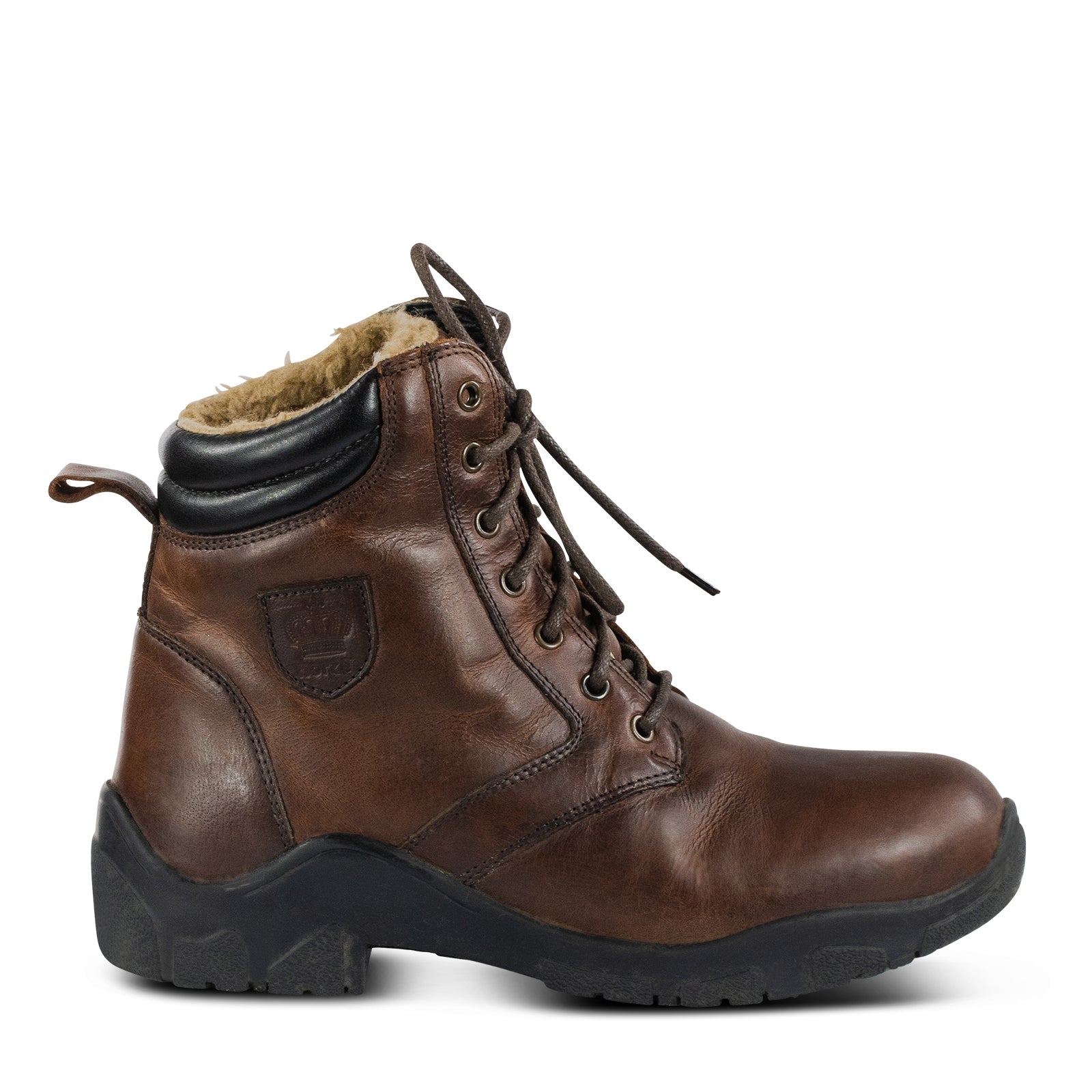 Horze Chamonix Women's Winter Leather Jodhpur Boots Riding Boots & Riding Shoes