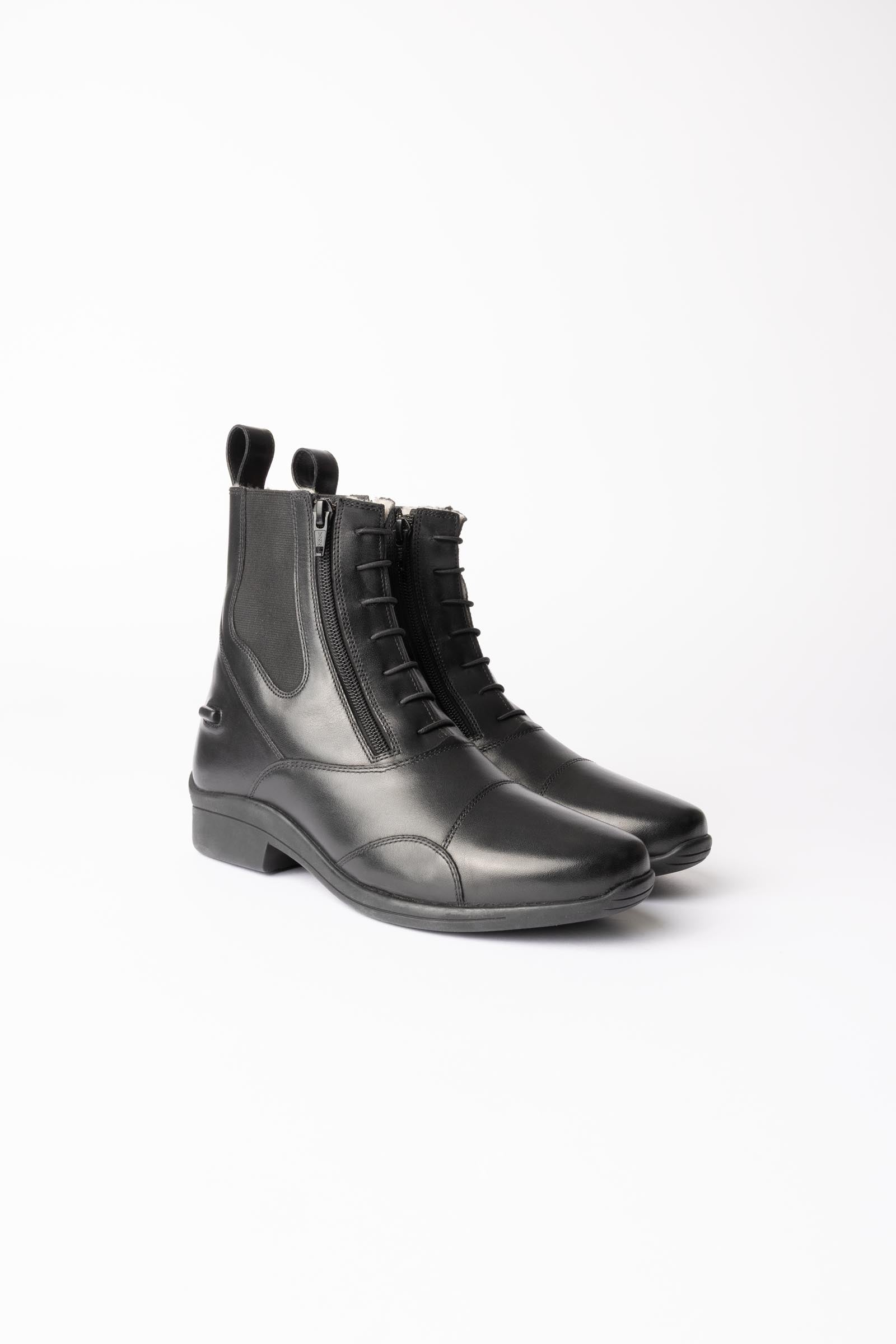 Horze Stockholm Női Téli Jodhpur Cipő Lábbelik