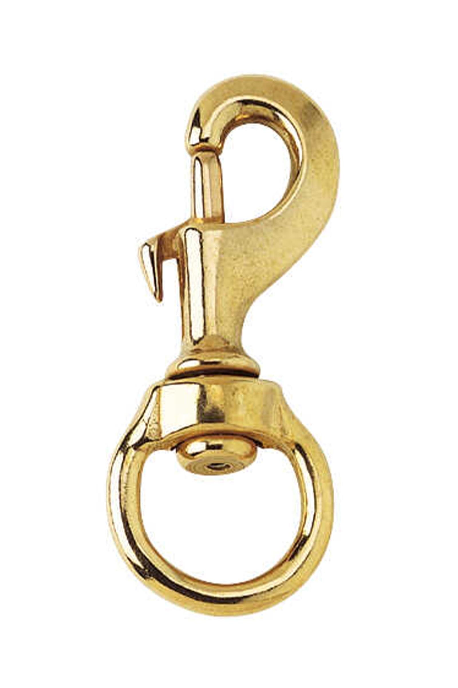 Feeling FEELING Snap Hook Brass, 20 mm Istálló Felszerelések