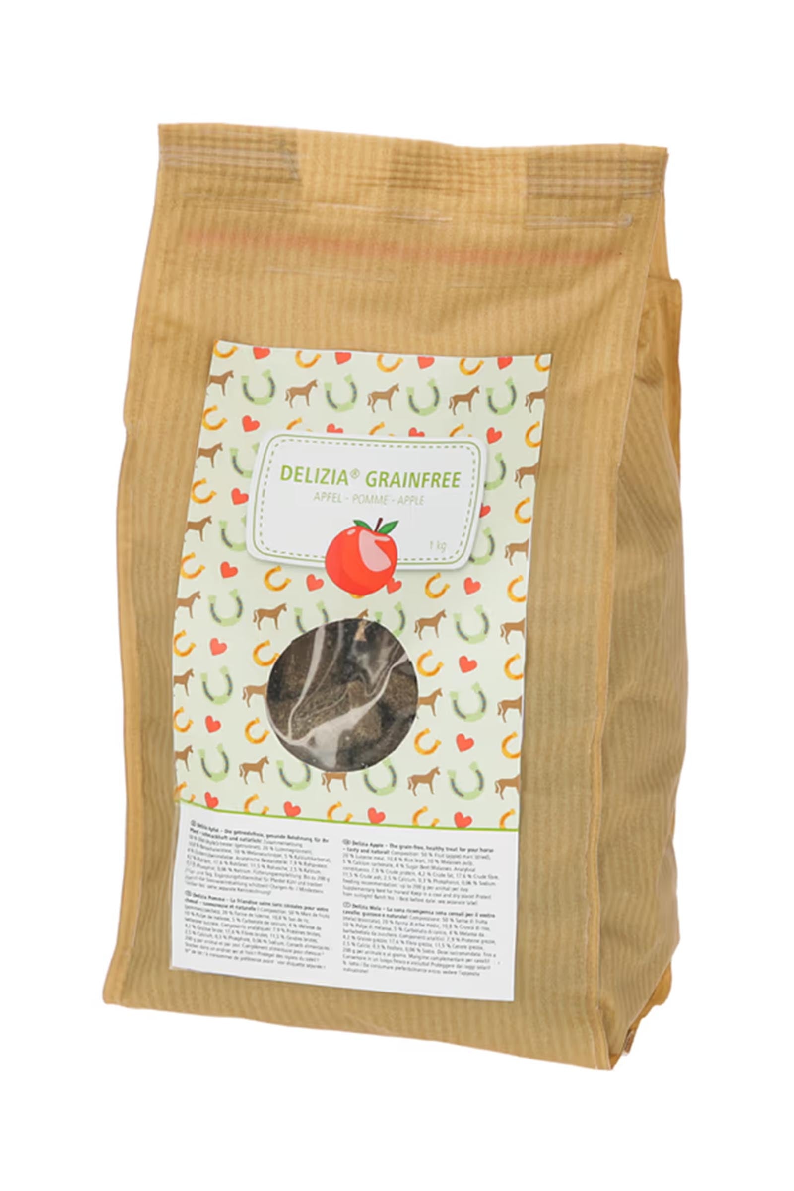 Delizia Gabonamentes jutalomfalat, 1 kg Horse Feed & Nutrition
