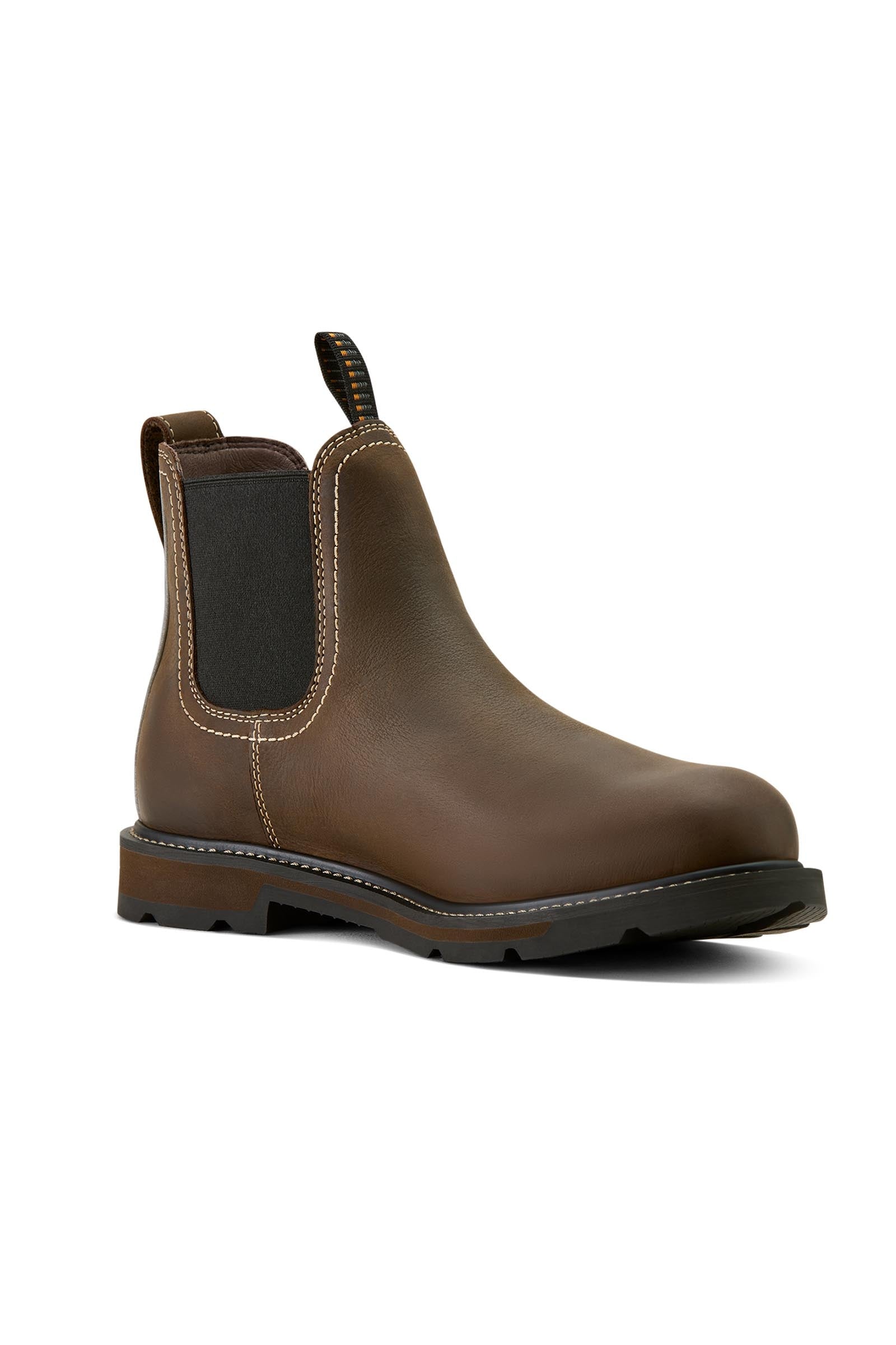 Ariat Groundbreaker Chelsea Waterproof Soft Toe Work Boot Mens Riding Clothing