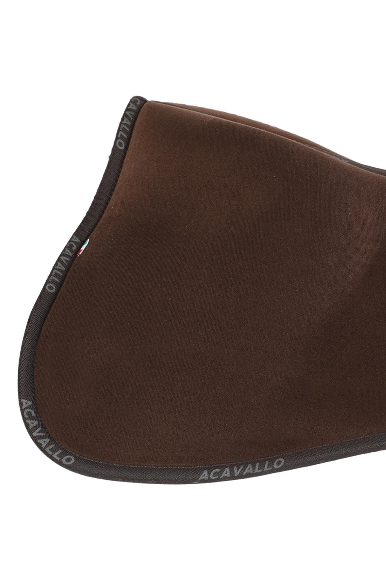 Acavallo Memory Foam Classic Half Pad Suede Rear Riser Saddle Pads