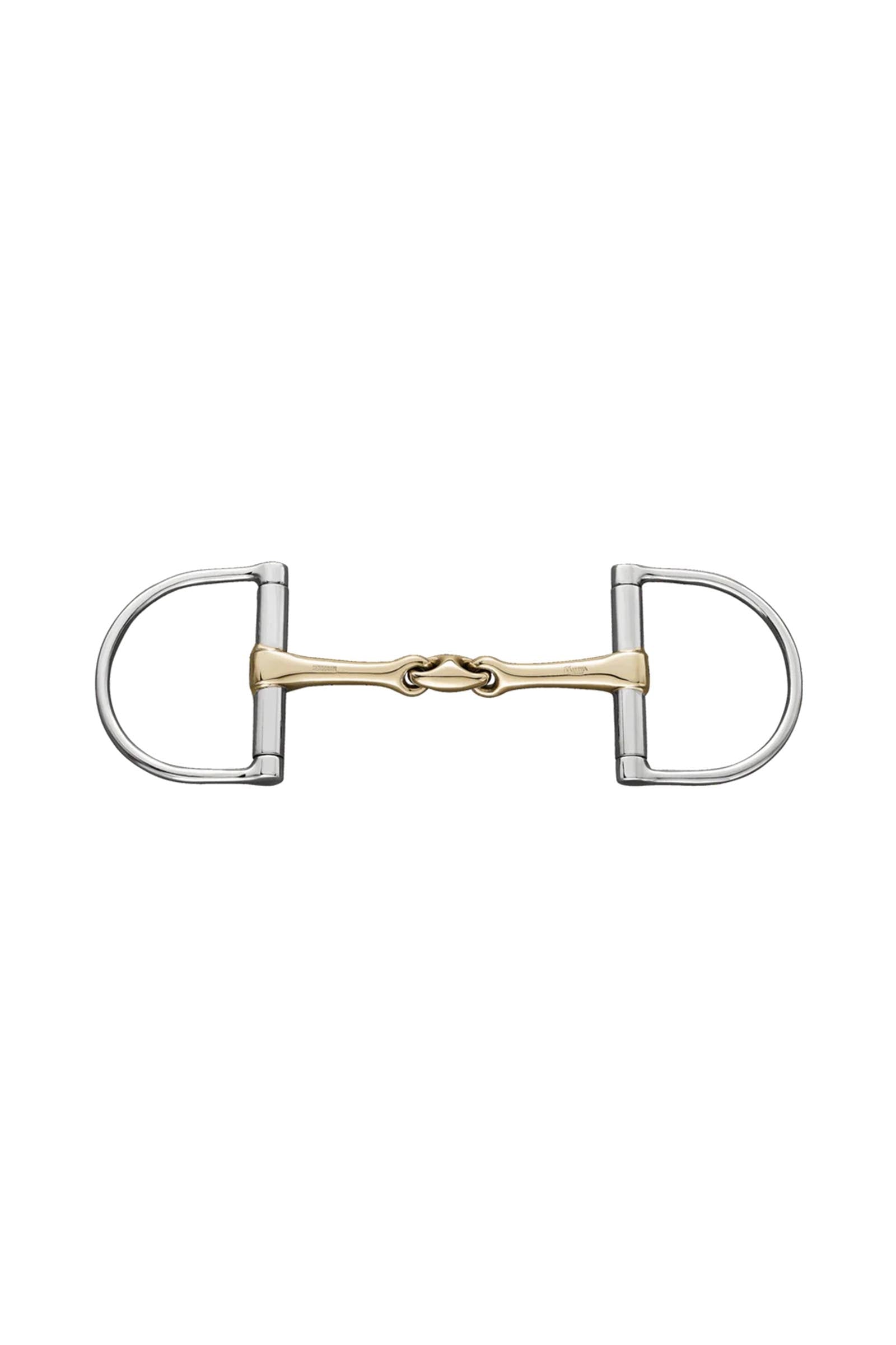 Sprenger KK D-Ring Snaffle Bit, Double Jt. 15mm, Sensogan Horse Bits