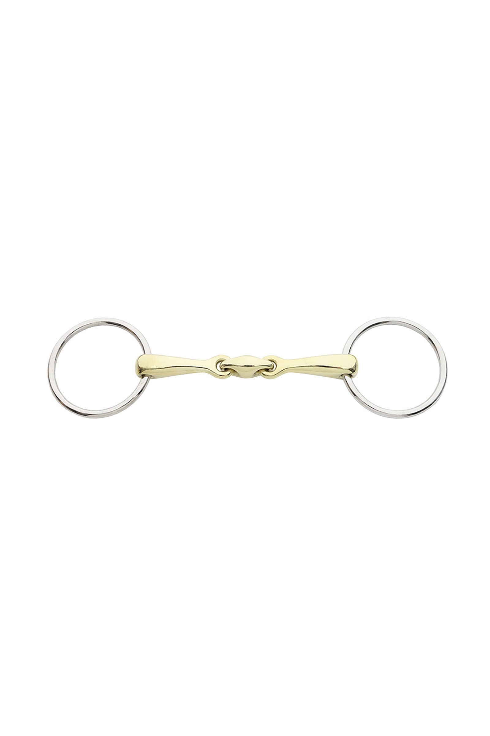 Kavalkade Snaffle bit, double jointed KavalBits, 145mm Horse Bits