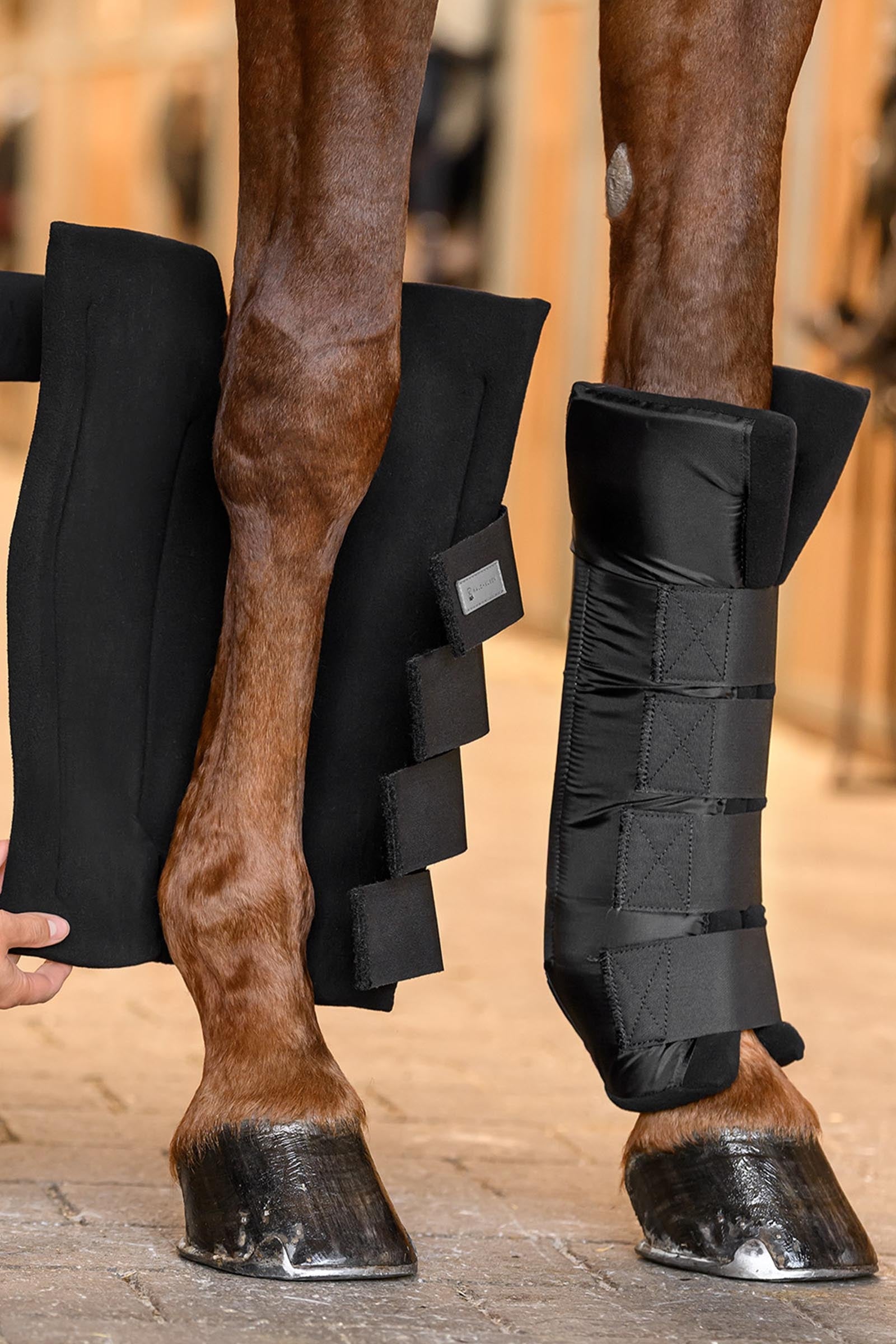 Waldhausen Back Stable Boots with Joint Support Leg & Hoof Protection