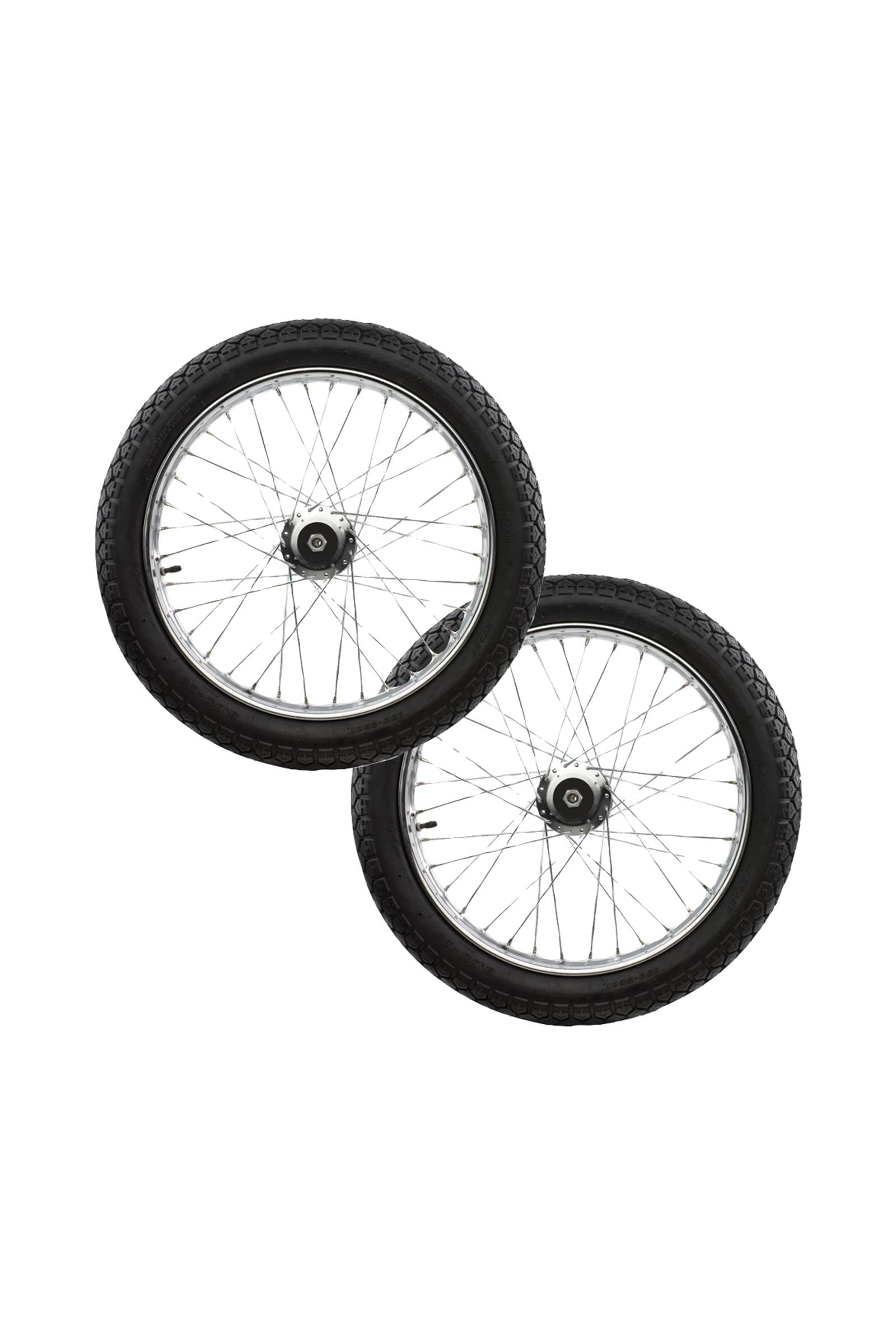Finntack Rockcart kerék, 19 hüvelykes x 3,00, S-acél (párban eladó) Ügeto Felszerelés