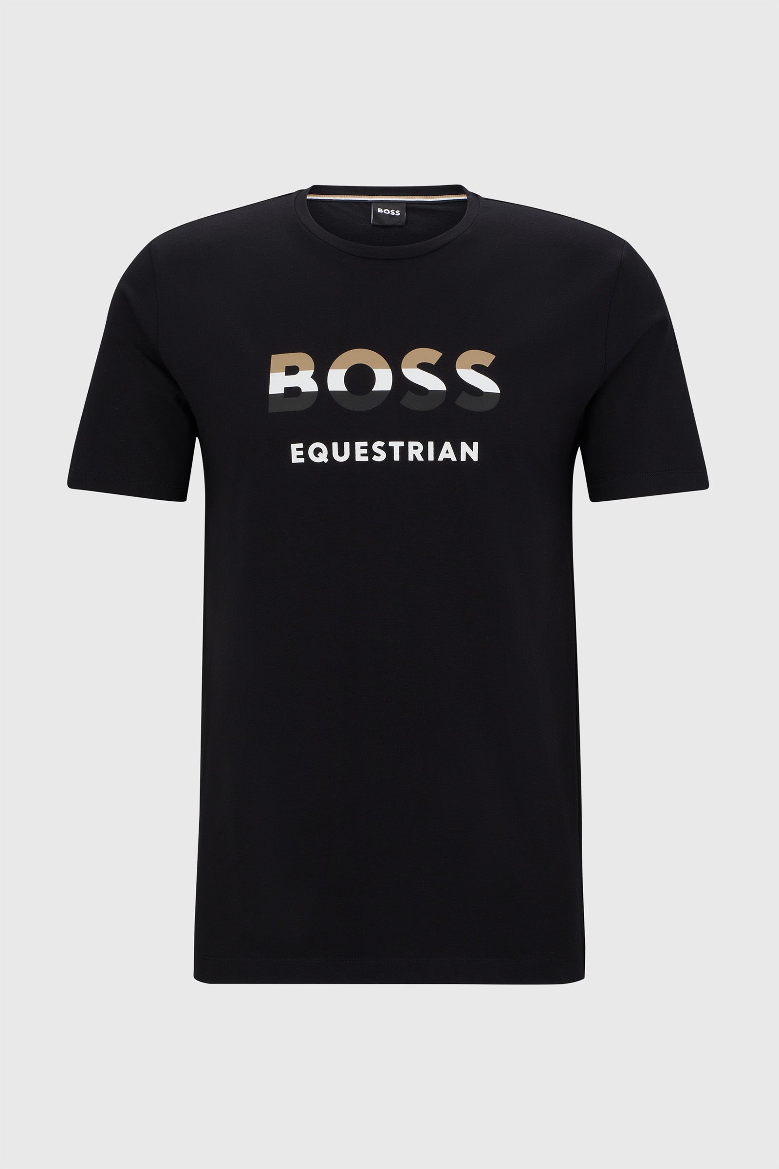 Boss Pierce Logo T-Shirt Mens Riding Clothing