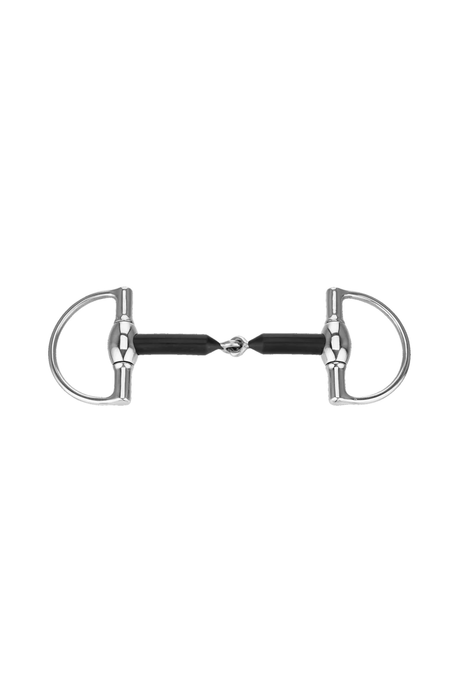 Sprenger D karikás zabla Hardcarbon, egyszer tört, 16 mm, rozsdamentes acél Zablák