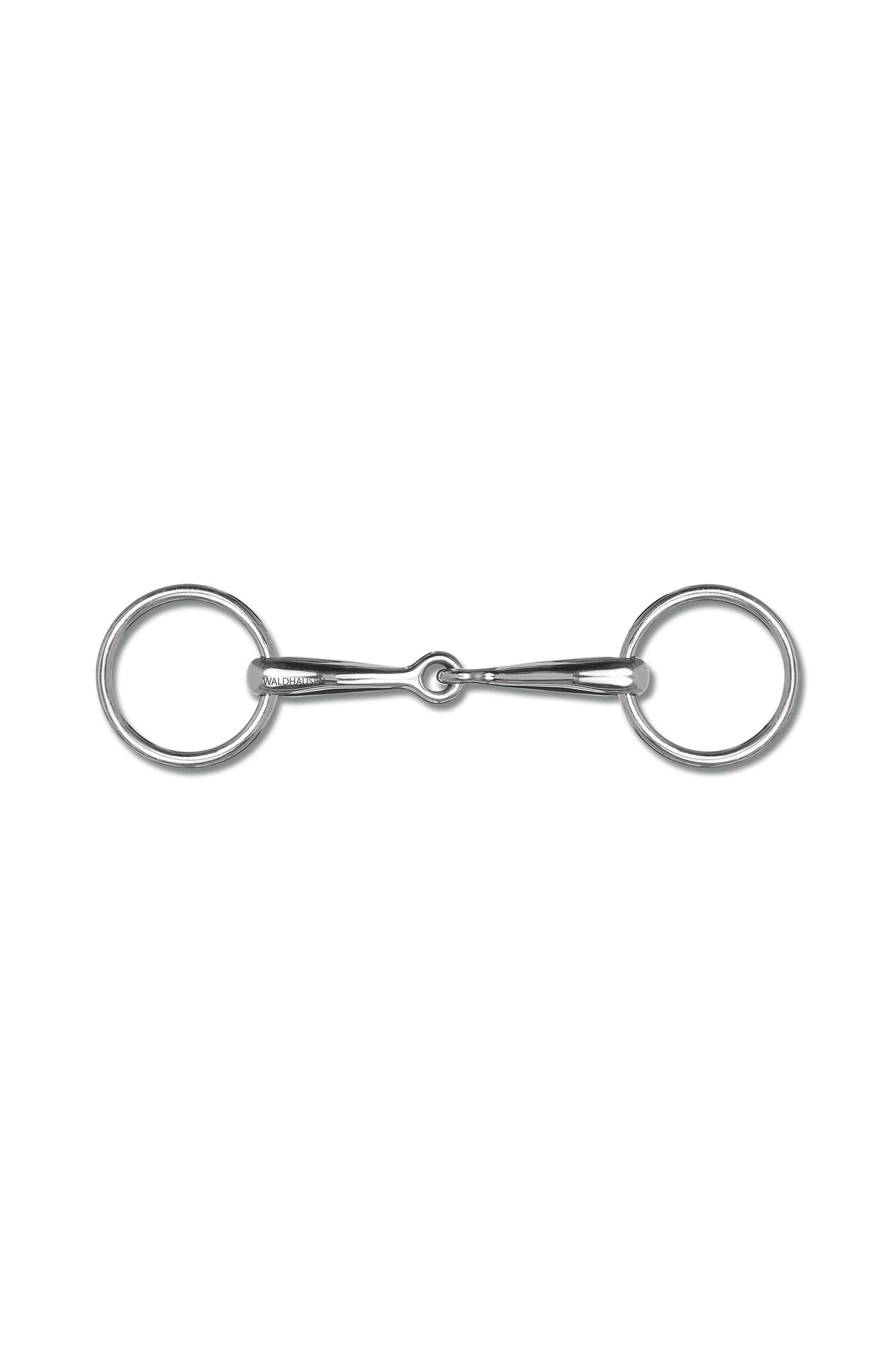 Waldhausen Póni csikózabla Economic SS masszív, egyszer tört, 14 mm Zablák