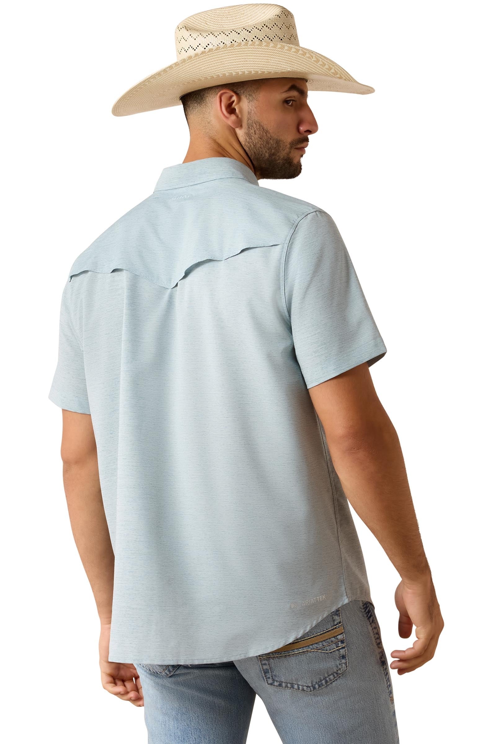 Ariat Men's VentTEK Western Fitted Shirt Mens Riding Clothing