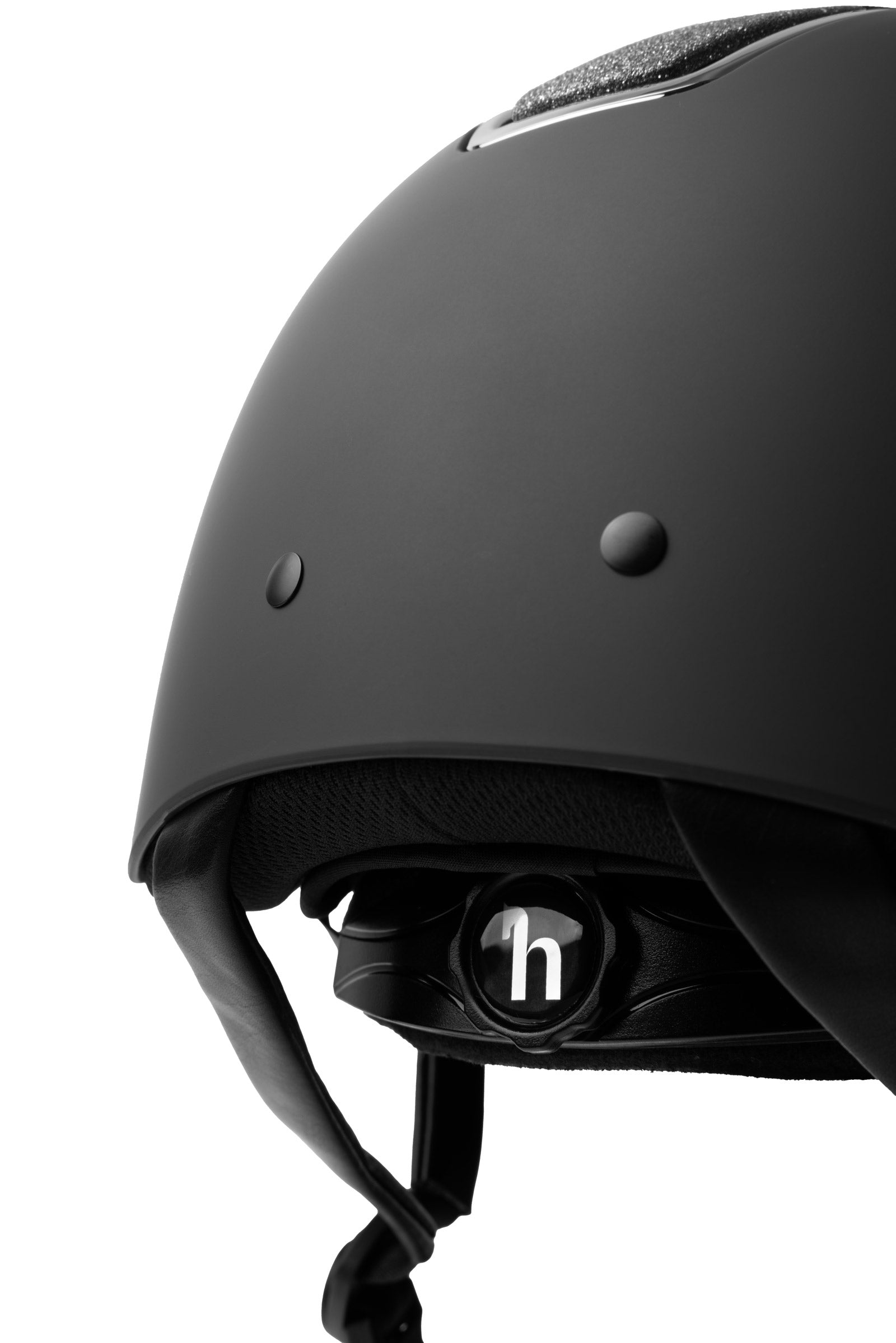 Horze Monarch II Metallic Glitter Helmet Safety Equipment