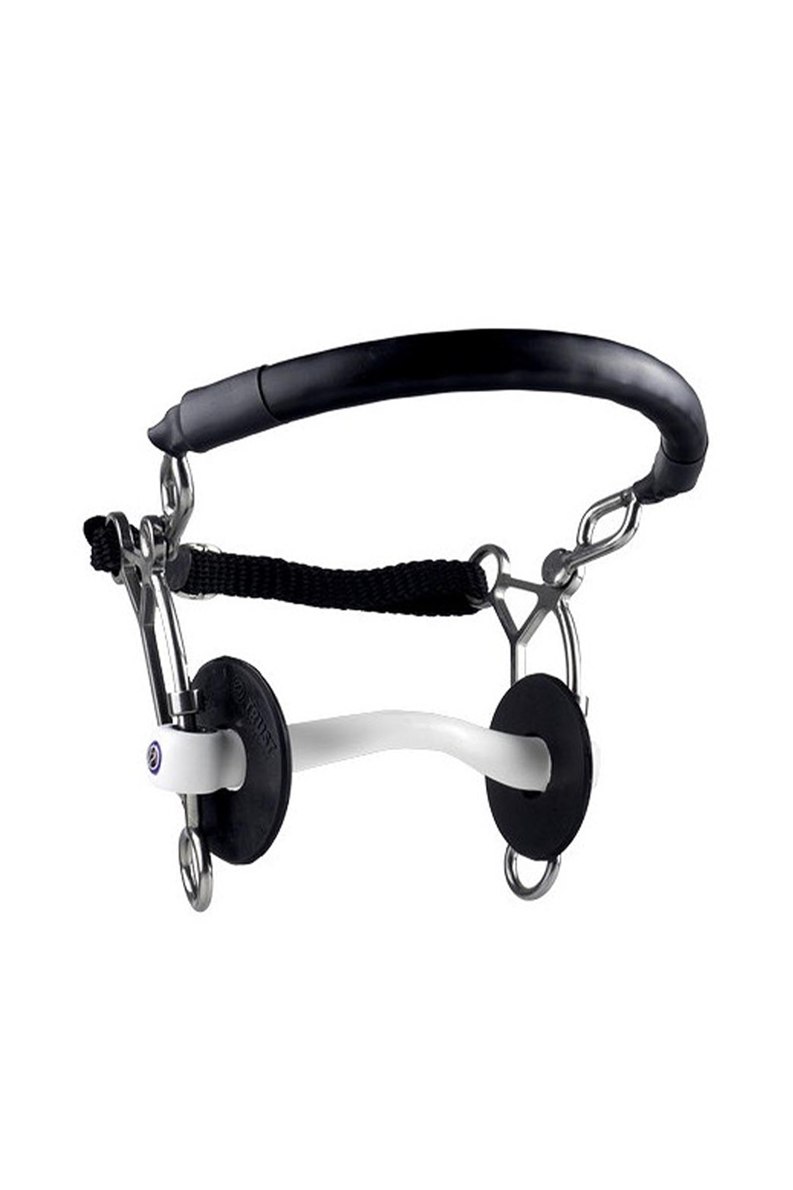 Trust Equestrian Inno Sense Hackamore Combi Short Port Medium-15 Zablák
