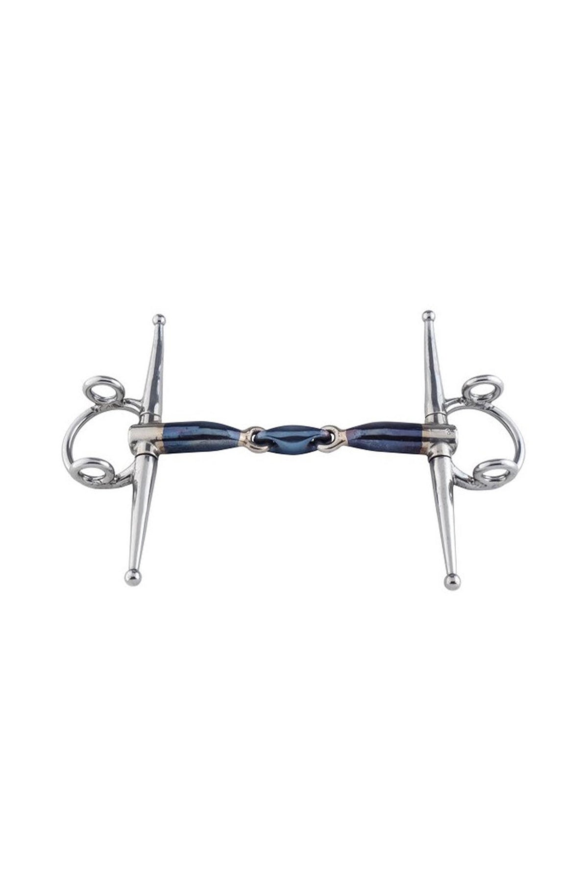 Trust Equestrian Sweet Iron Full Cheek Gag Eliptical-16 Zablák