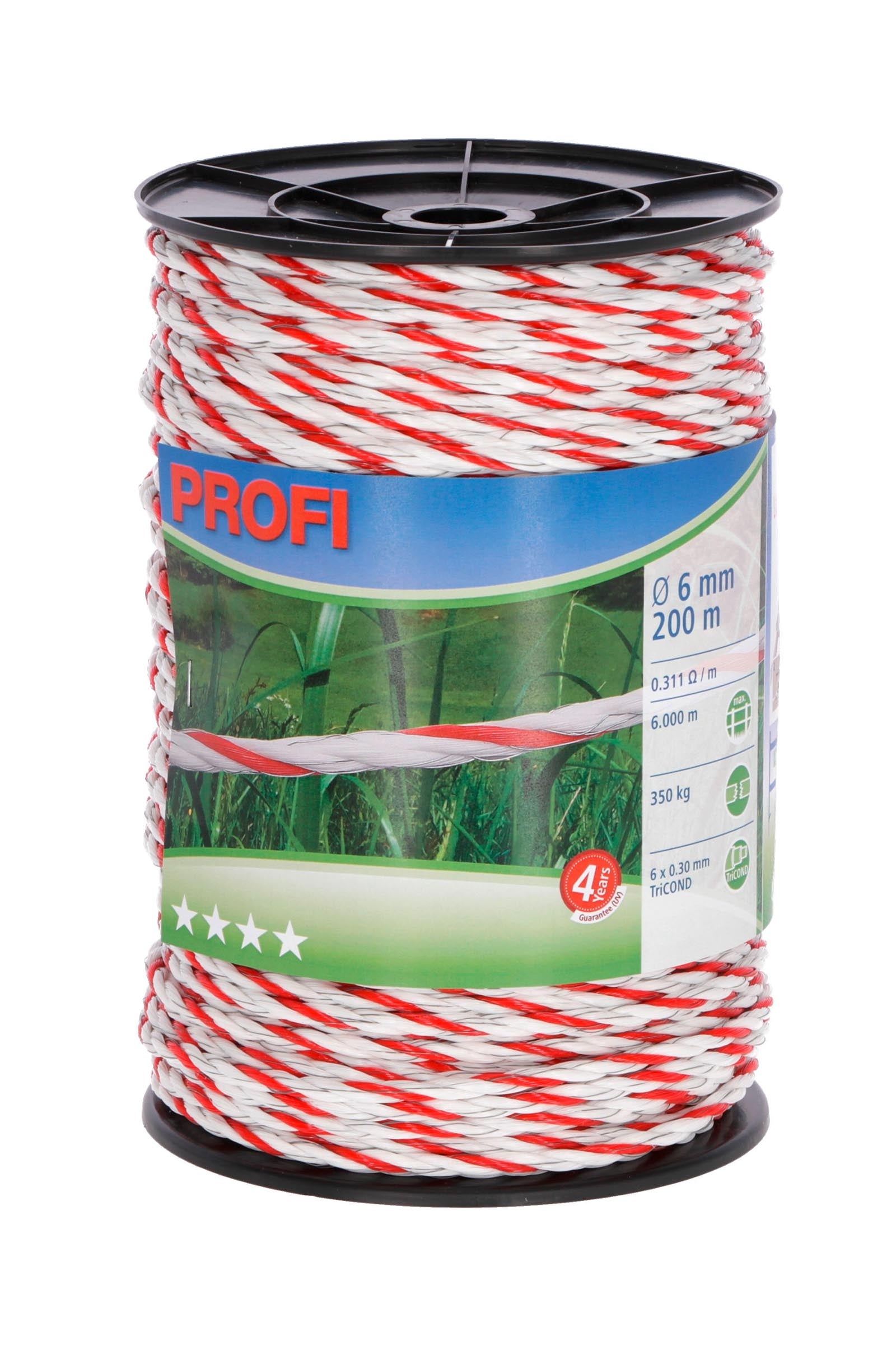 Corral CORRAL Fencing Rope Profi 200 m x Ø 6 mm, 6x0,30 Tricond Fencing Supplies