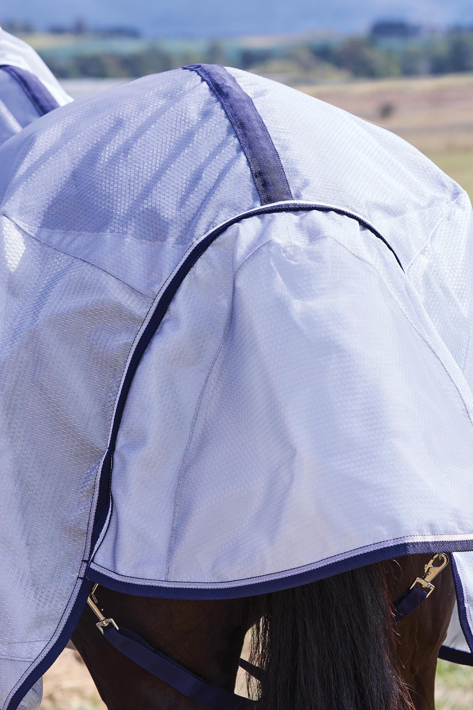 Weatherbeeta Comfitec Hexi Shield Fly Sheet Combo W. Fixed Neck, 0g Horse Rugs