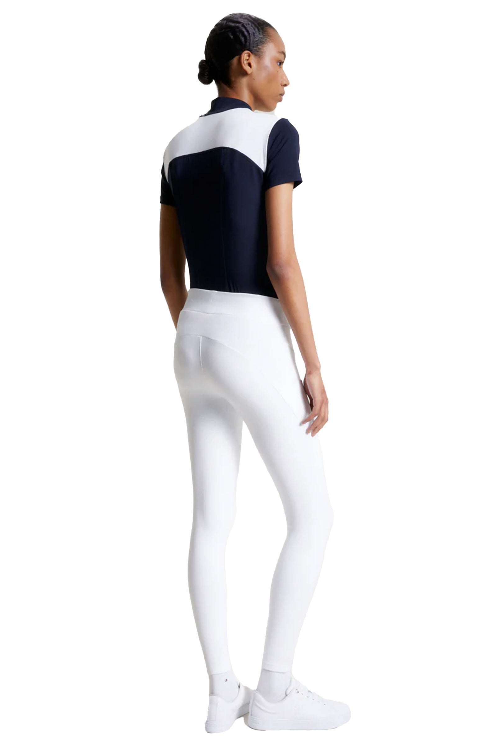 Tommy Hilfiger Equestrian Elmira Minden Évszakban Teljes Markolattal Rendelkező Leggings Womens Breeches