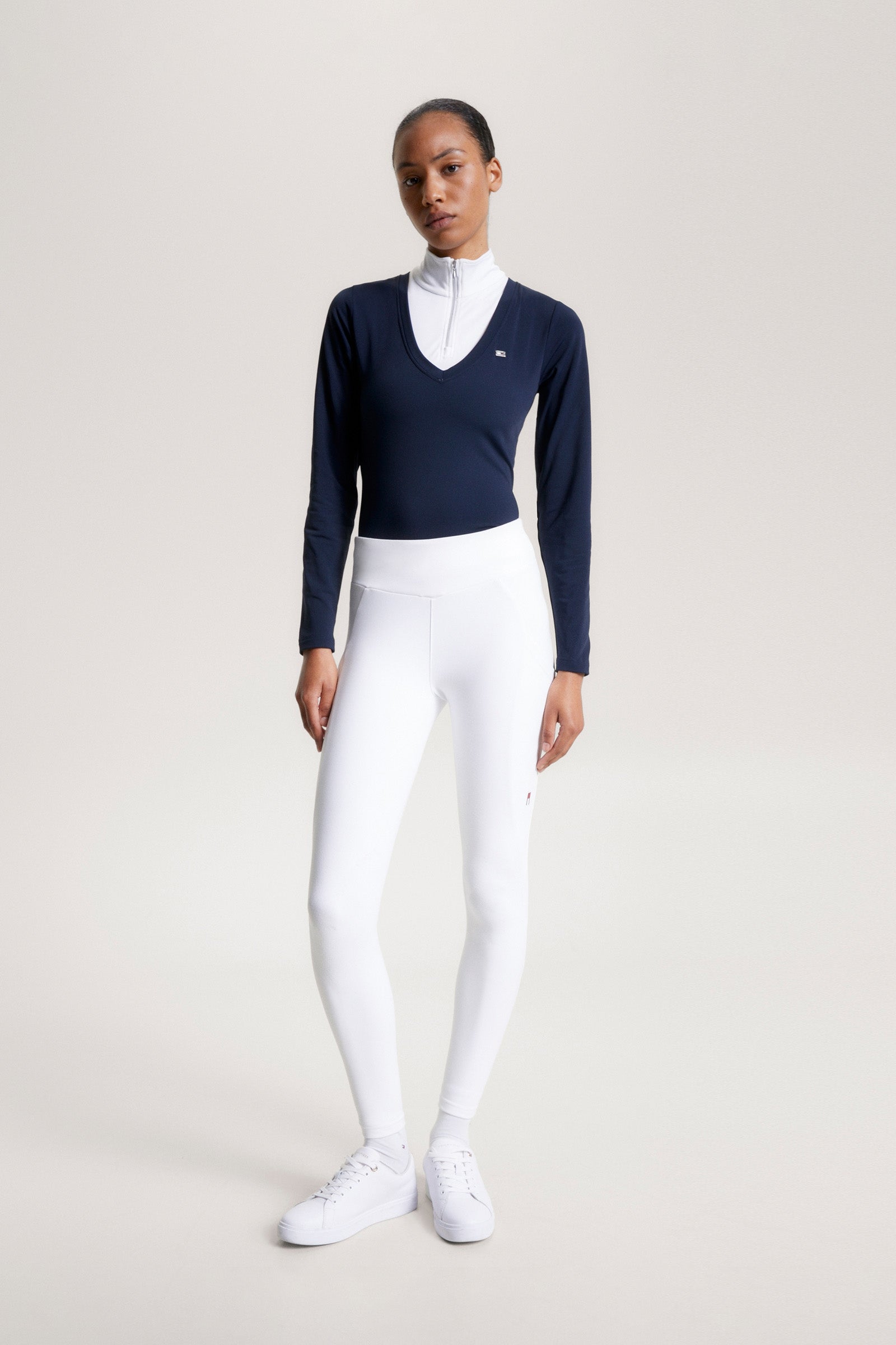 Tommy Hilfiger Equestrian Monaco Winter Women's Competition Full Grip Riding Tights Womens Breeches